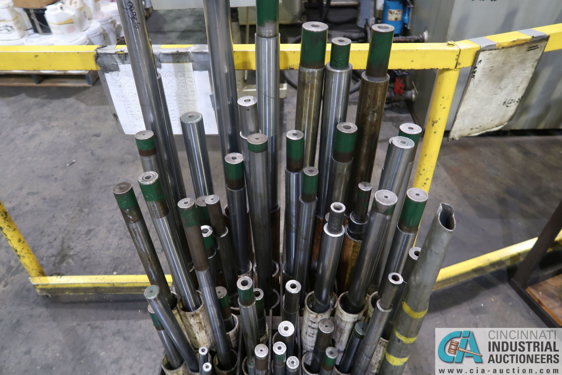 (LOT) MISCELLANEOUS ID BORE GAGE BARS, APPROX. (45) BARS WITH RACK **SEE LOT PHOTO FOR BAR SIZES PER - Image 2 of 3