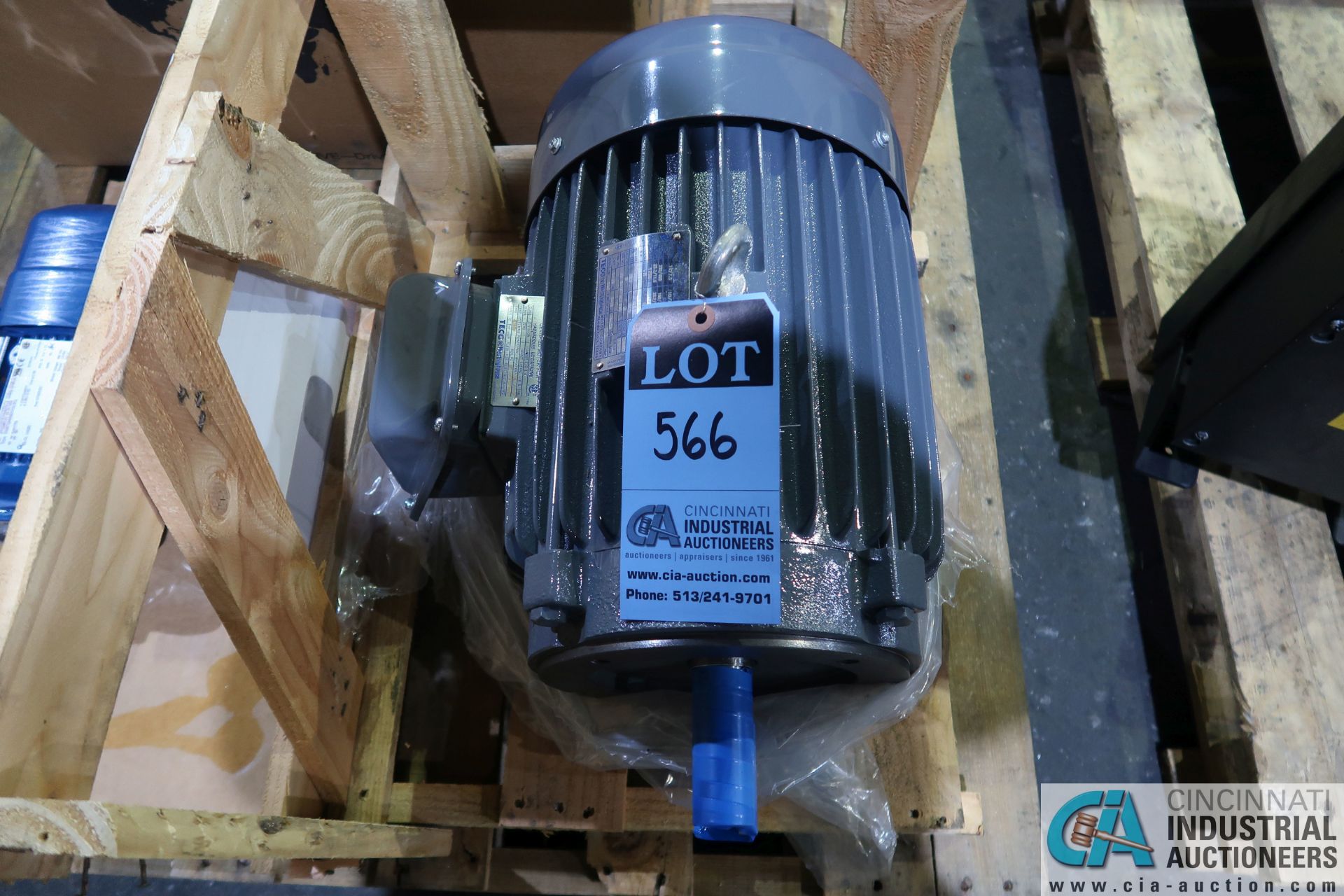 10 HP TECO-WESTINGHOUSE NEW ELECTRIC MOTOR