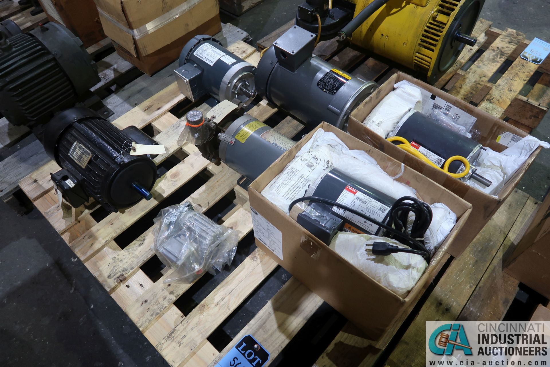 (LOT) (6) MISCELLANEOUS HP ELECTRIC MOTORS