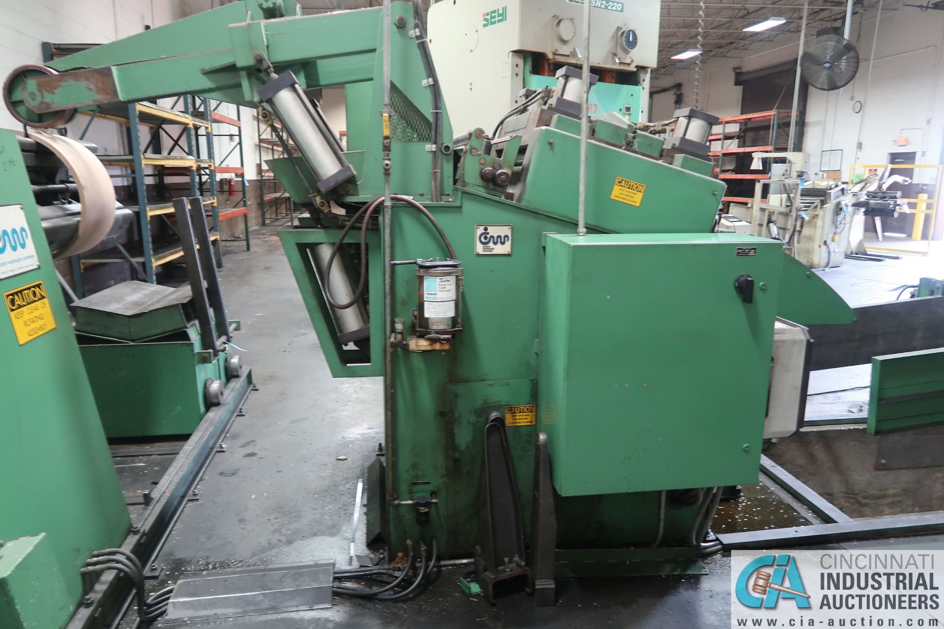 **30" CWP MODEL 30D7 SEVEN-ROLL STRAIGHTENER; S/N 054486, 240 - 1200 IMP **SUBJECT TO OVERALL BID AT - Image 3 of 7