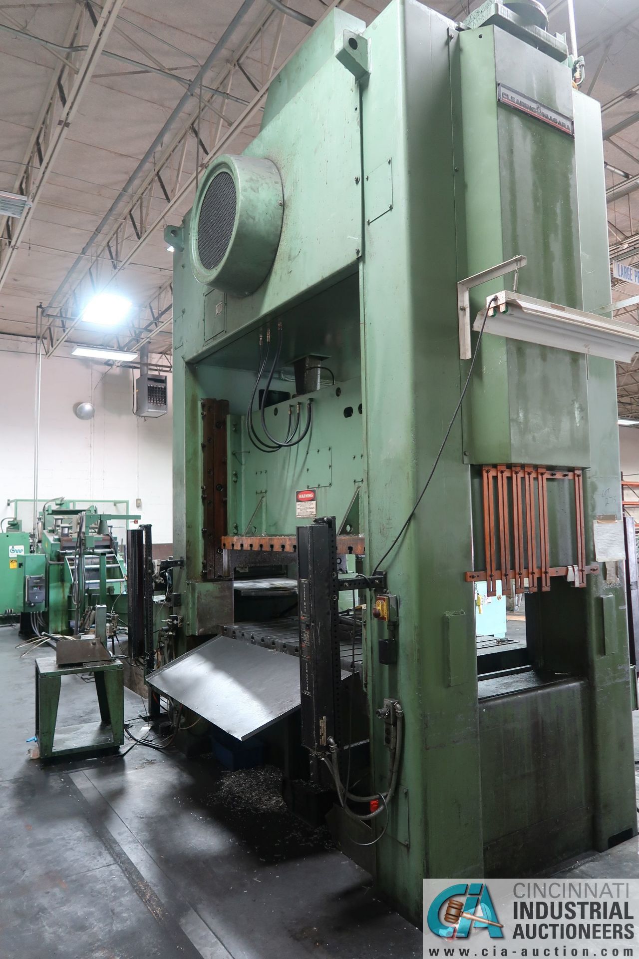 **300 TON CLEARING NIAGARA MODEL SE2-300-84-48UH SSDC PRESS; S/N 54588, OMNILINK II LCD PRESS - Image 4 of 14