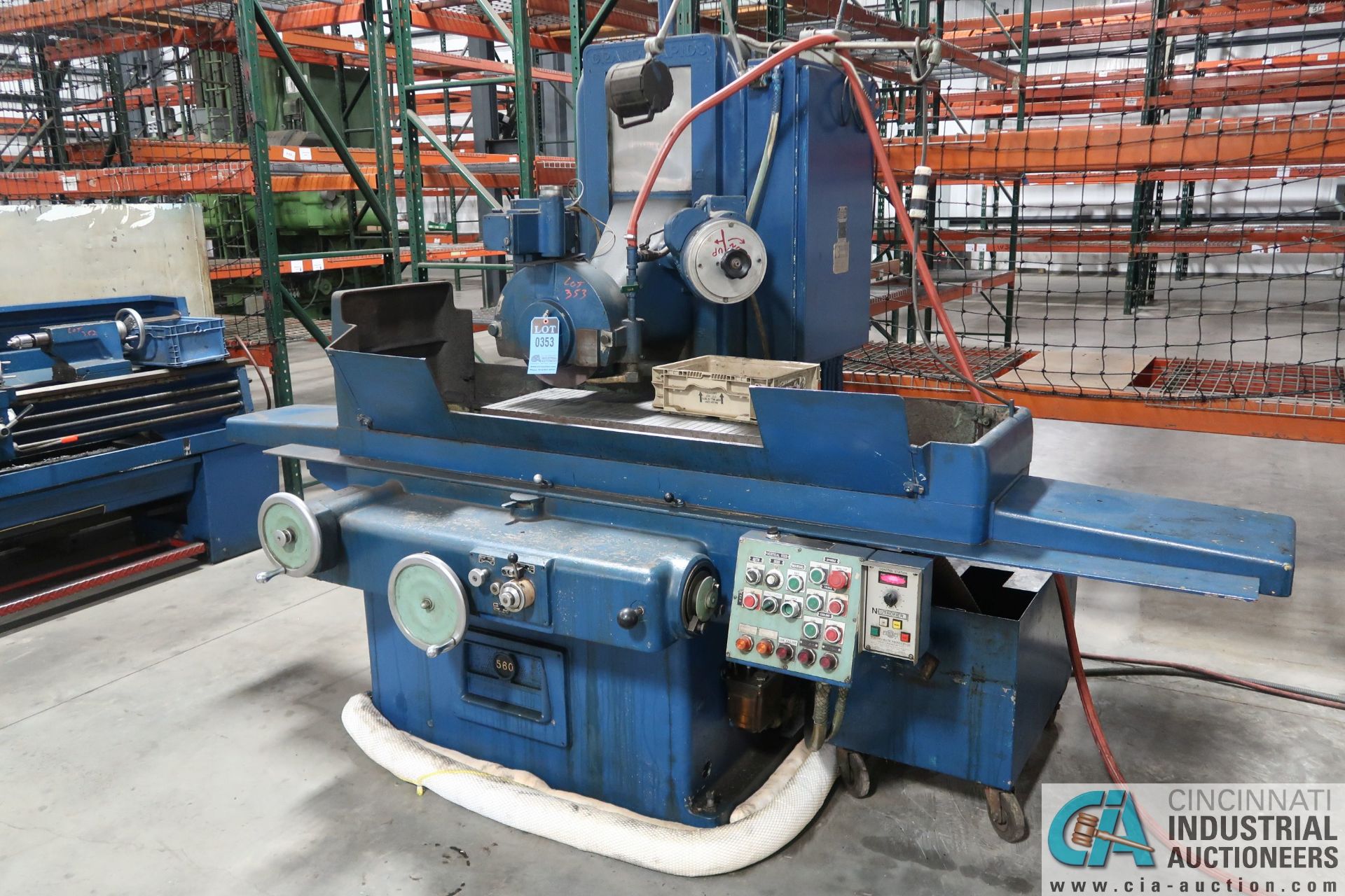 14" X 36" GRAND RAPIDS MODEL 560 SURFACE GRINDER; S/N 560196 - Image 2 of 9