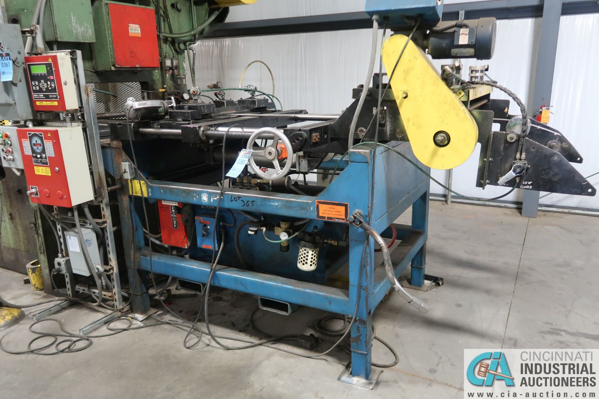 **32" PRE SERVO FEEDER **SUBJECT TO OVERALL BID AT LOT 367**
