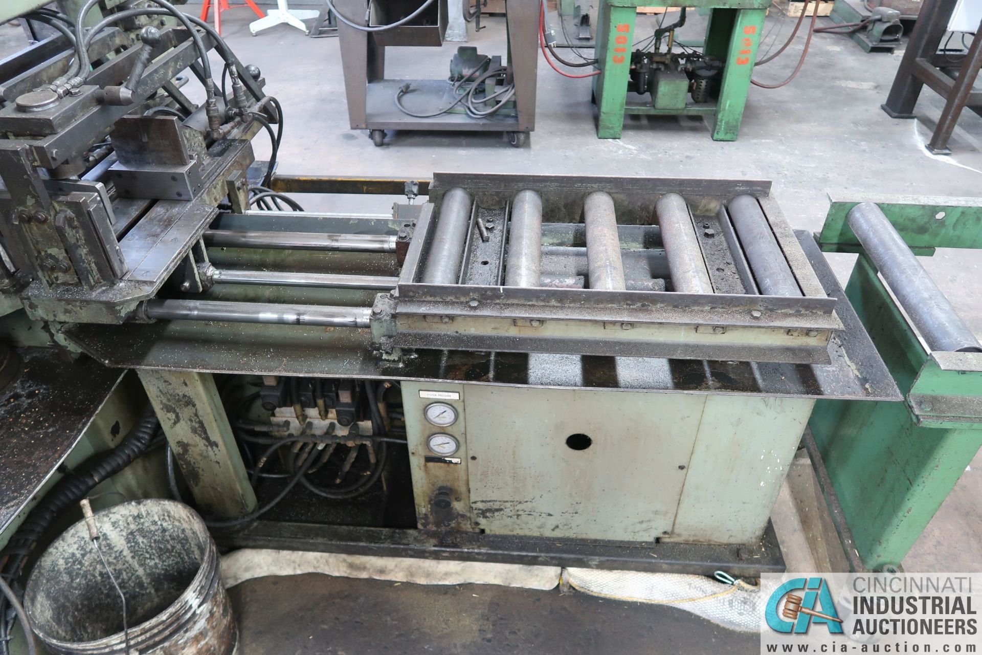 12" X 20" HYD-MECH S-20 HORIZONTAL BAND SAW; S/N 10196973, POWER FEED & CLAMPING, W/ 22" X 10' - Image 12 of 13