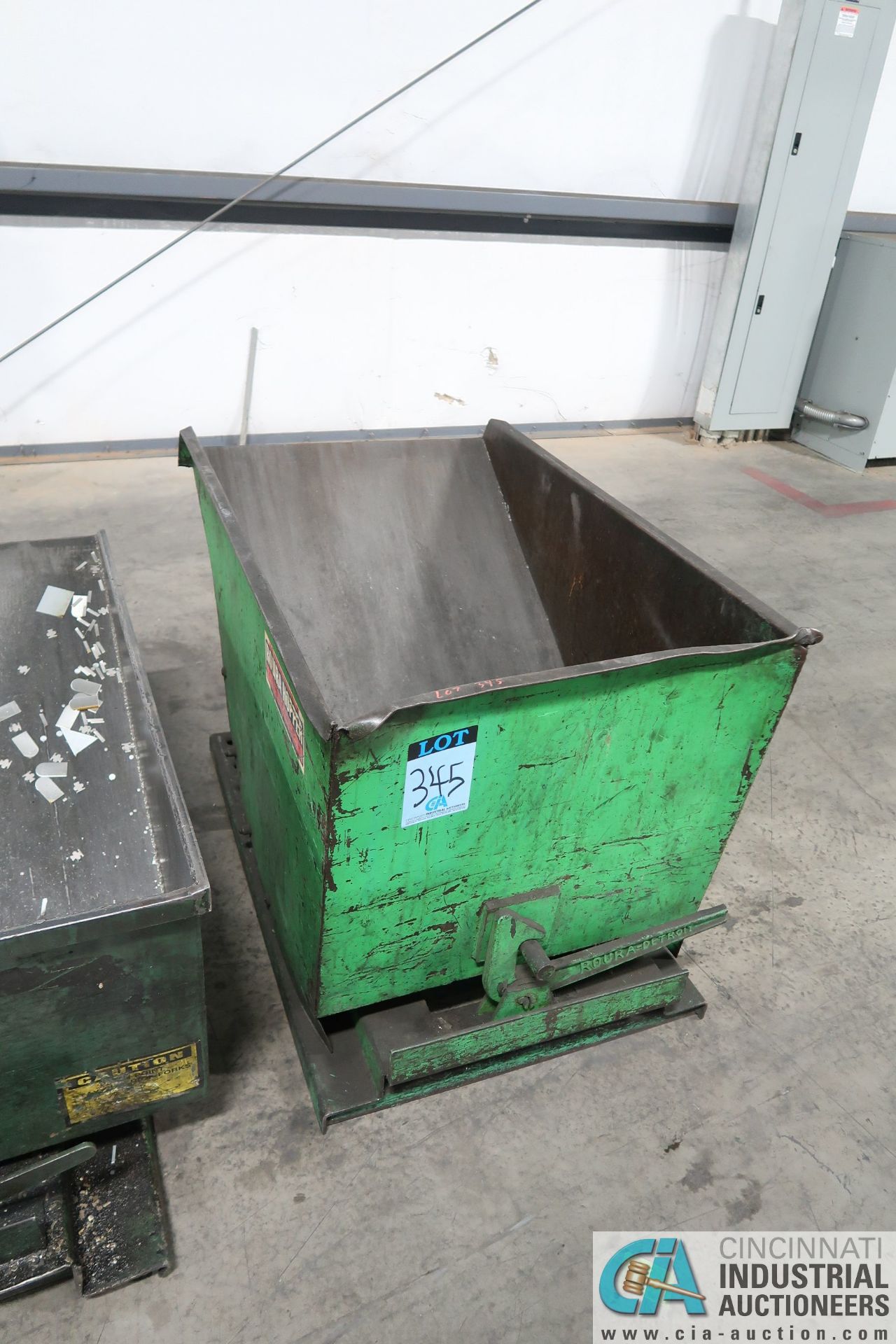 1/2 CU. YARD SELF DUMPING HOPPER