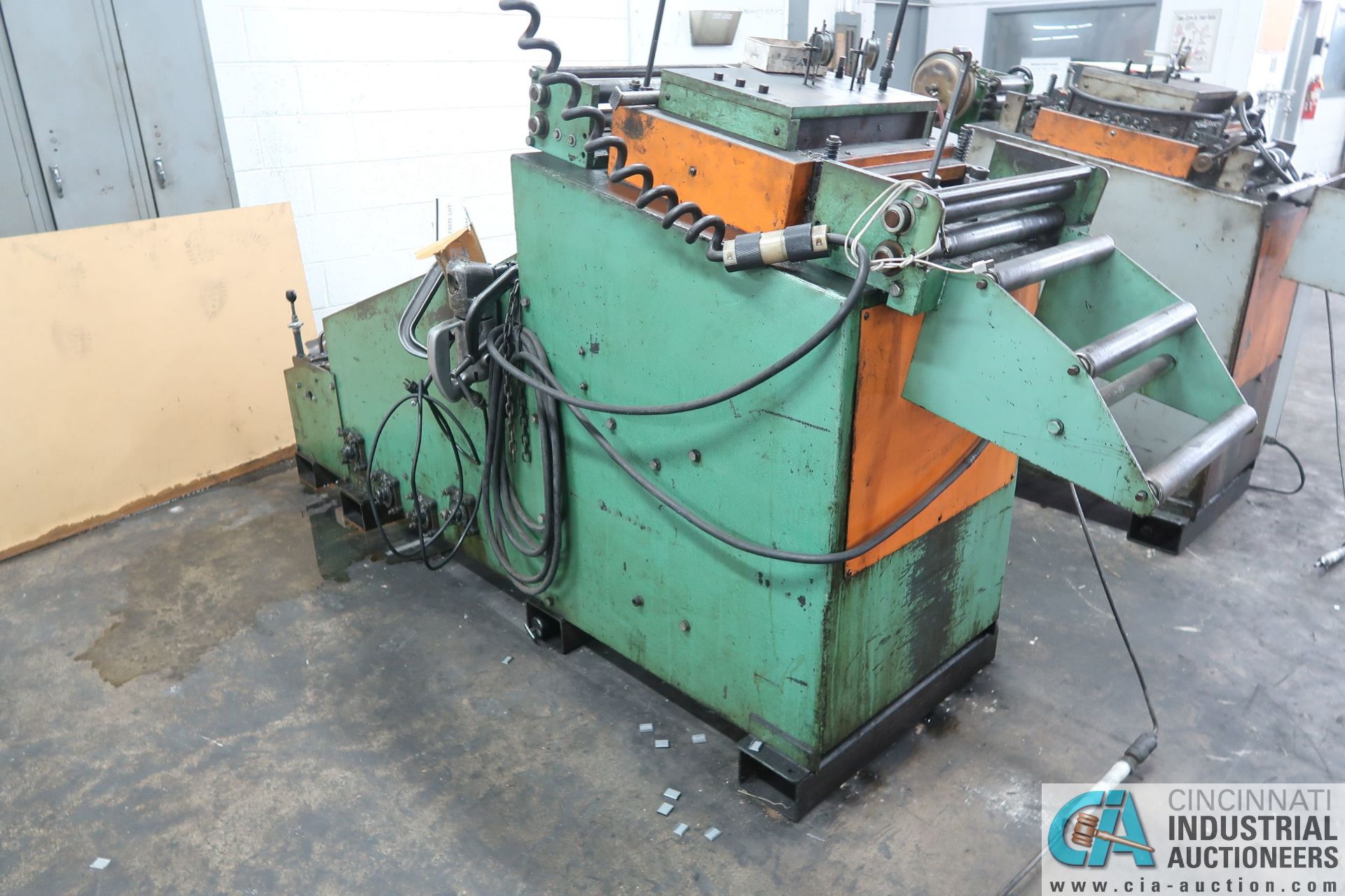 **16" X 4,000 LB. JACO COIL CRADLE STRAIGHTENER **SUBJECT TO OVERALL BID AT LOT 223** - Image 3 of 7