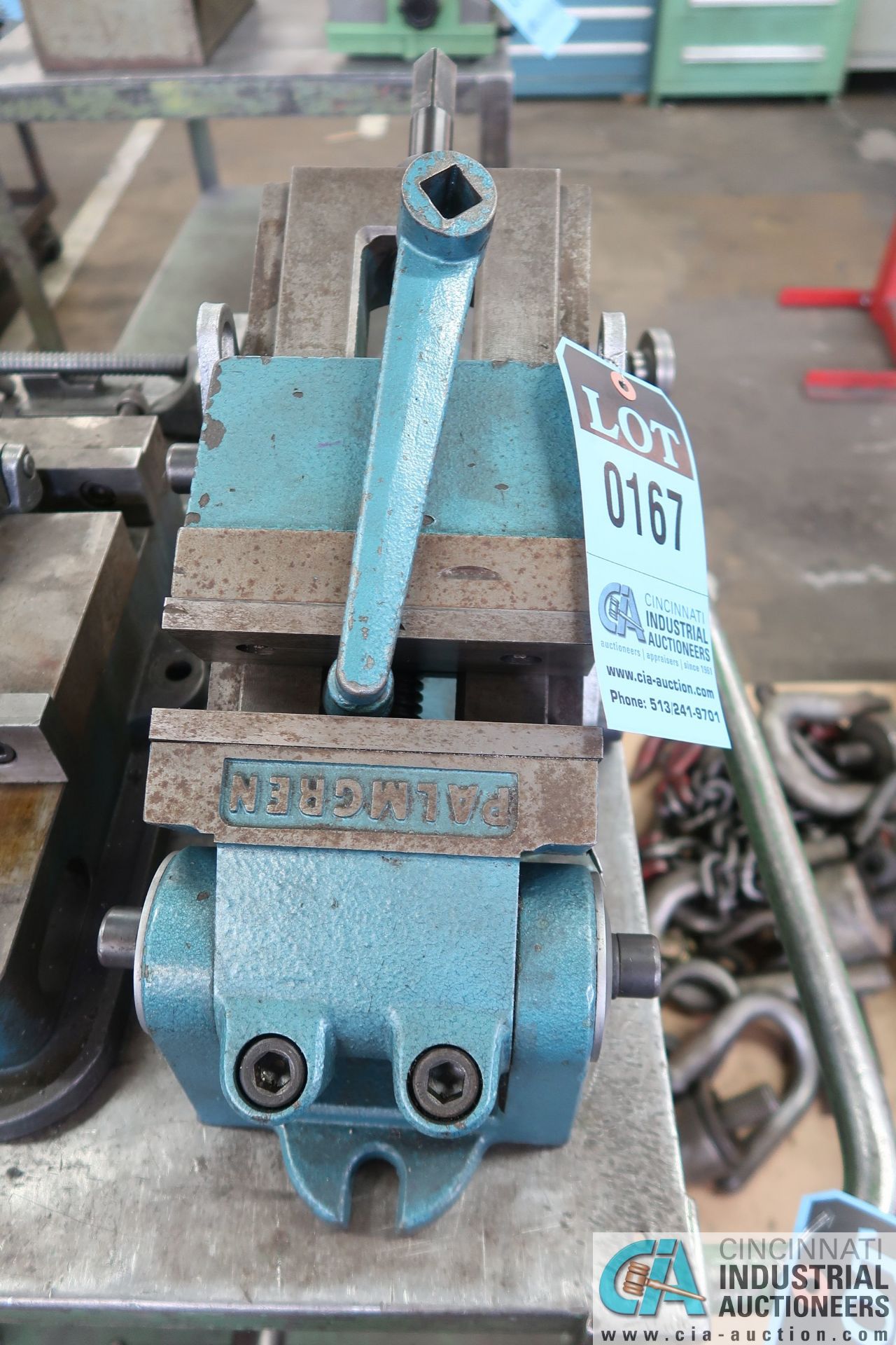 6" PALMGREN COMPOUND VISE