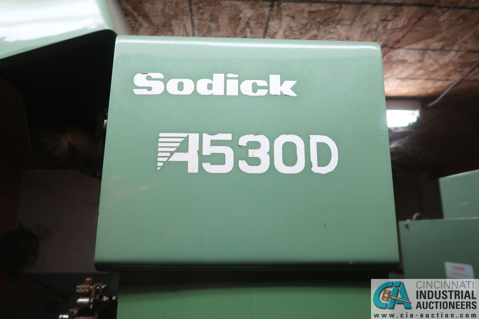 SODICK MODEL A530 WIRE EDM; S/N T-2165, 30" X 39" X 18" CHAMBER, EX21 CONTROLS - Image 6 of 20
