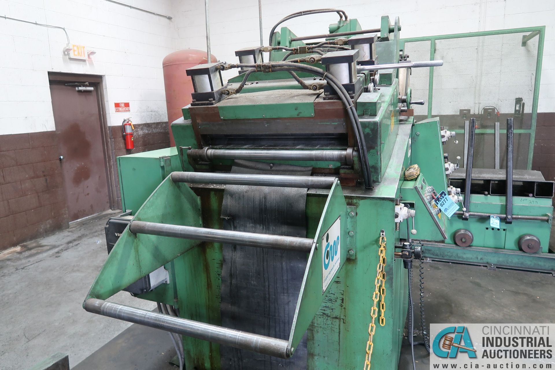 **30" CWP MODEL 30D7 SEVEN-ROLL STRAIGHTENER; S/N 054486, 240 - 1200 IMP **SUBJECT TO OVERALL BID AT - Image 2 of 7