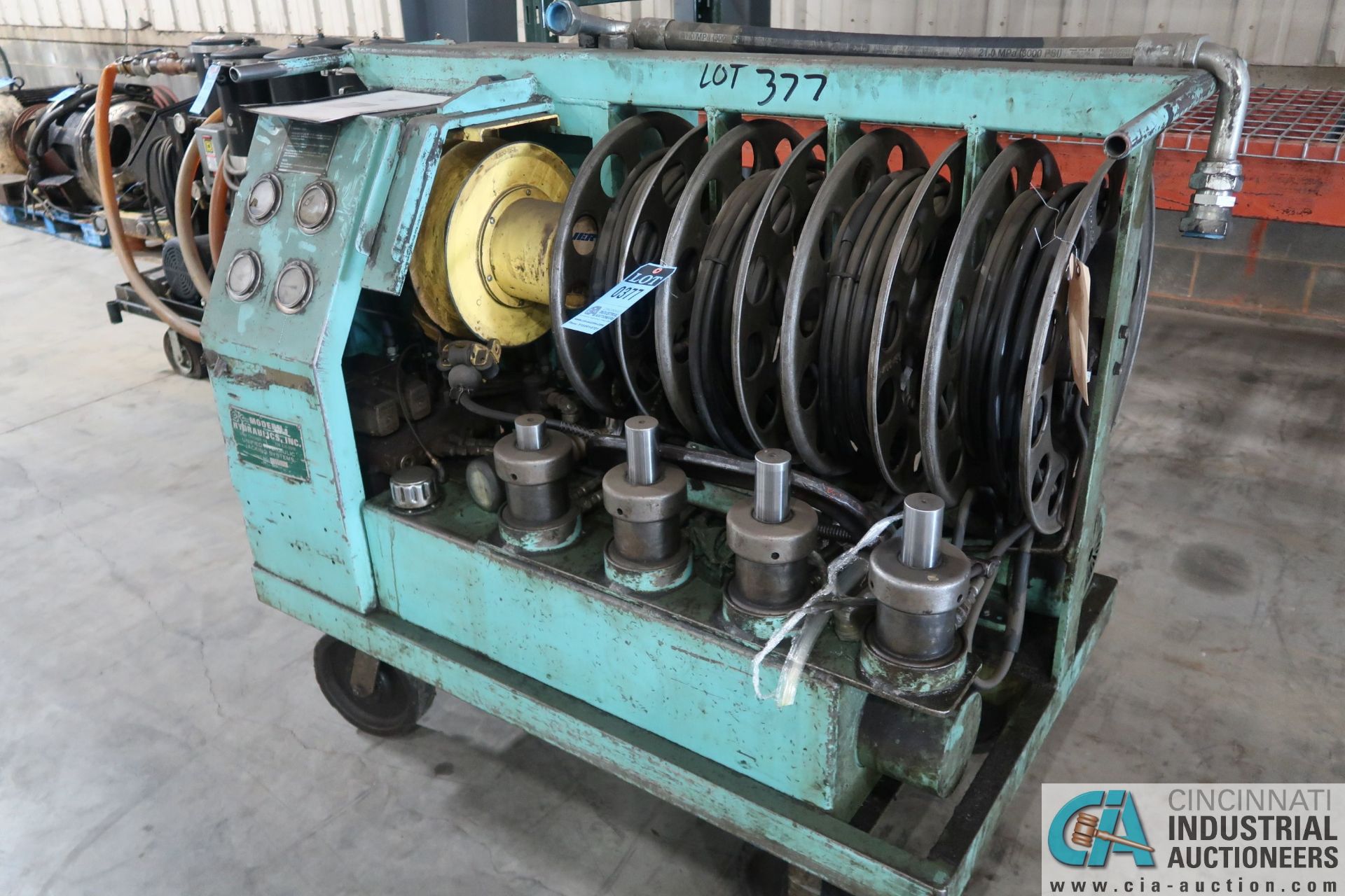MODERN HYDRAULICS UNIFIED HYDRAULIC DIE SEPARATOR; UNIT NO. 2355097 - Image 2 of 4