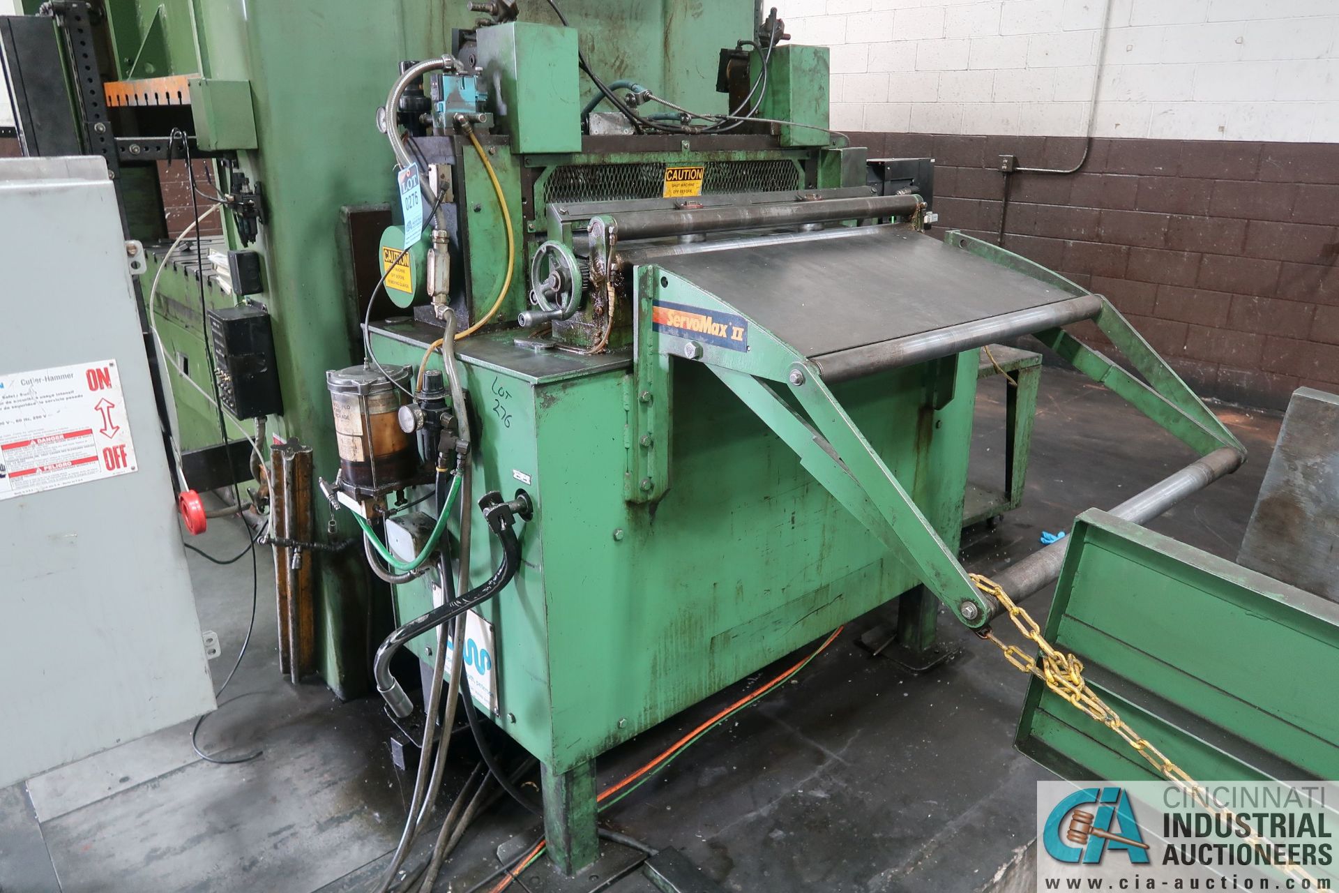 **30" CWP MODEL MPJO54486 SERVO FEEDER; S/N C34117 **SUBJECT TO OVERALL BID AT LOT 280**