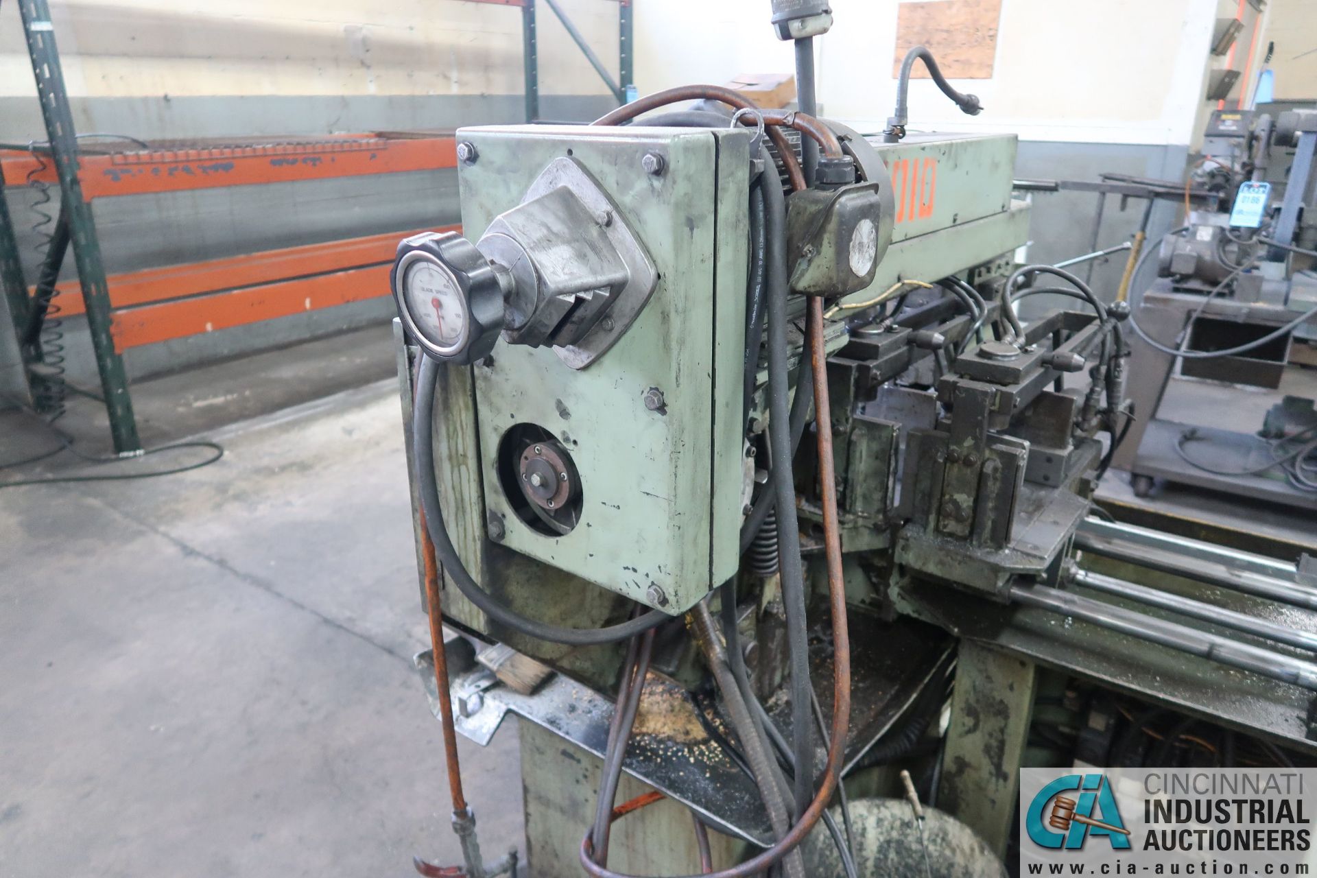 12" X 20" HYD-MECH S-20 HORIZONTAL BAND SAW; S/N 10196973, POWER FEED & CLAMPING, W/ 22" X 10' - Image 7 of 13