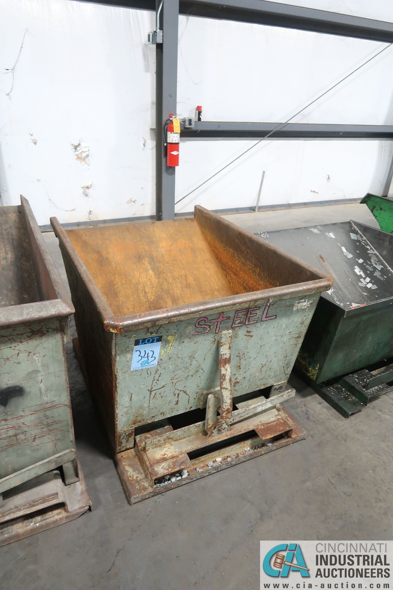 1/2 CU. YARD SELF DUMPING HOPPER