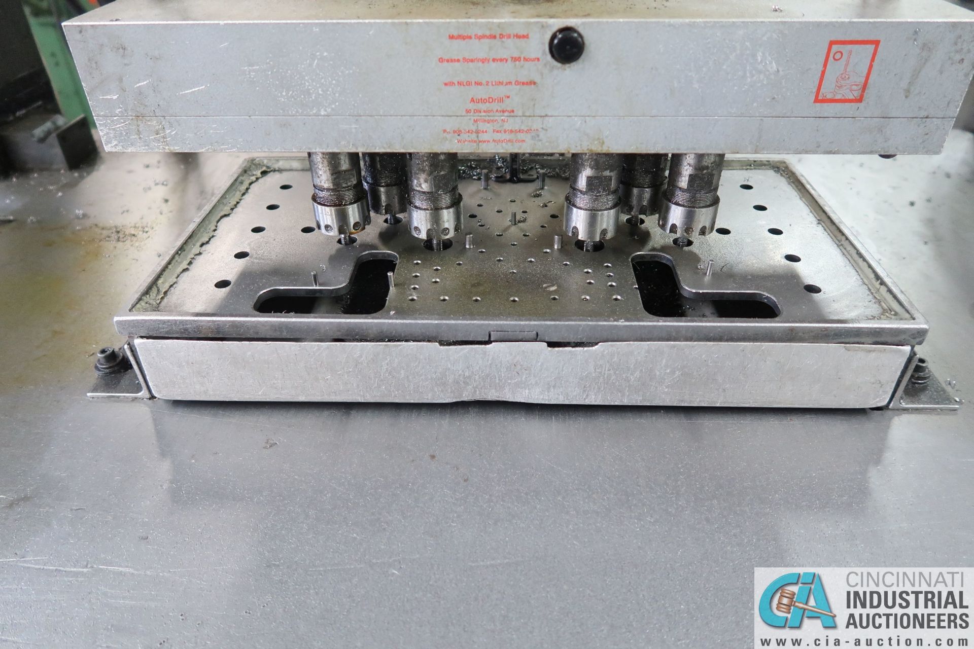 8-SPINDLE AUTO DRILL TAPPING MACHINE W/ TAPMATIC SPD9A HEAD - Image 6 of 10