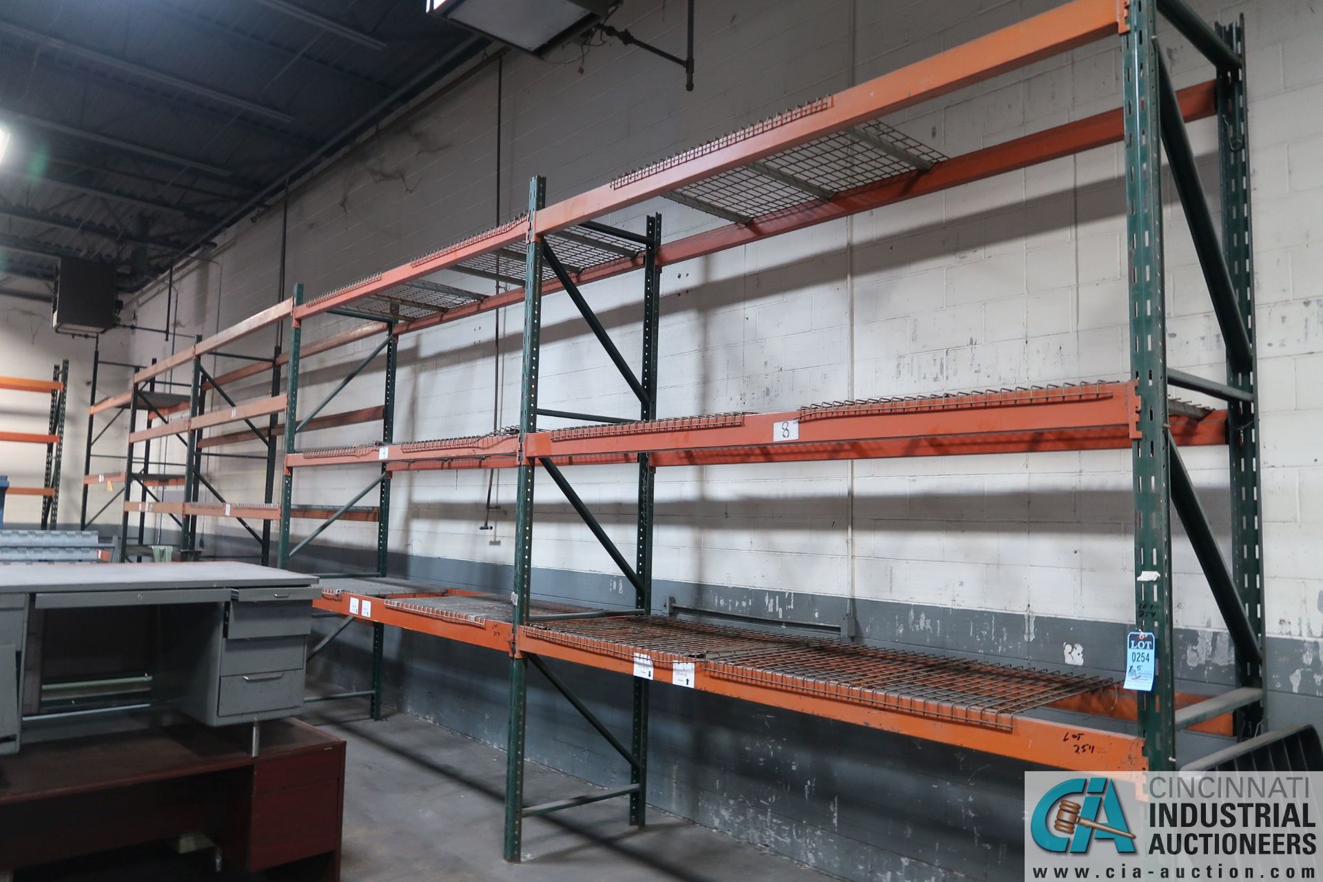 SECTIONS 36" X 120" X 12' PALLET RACK