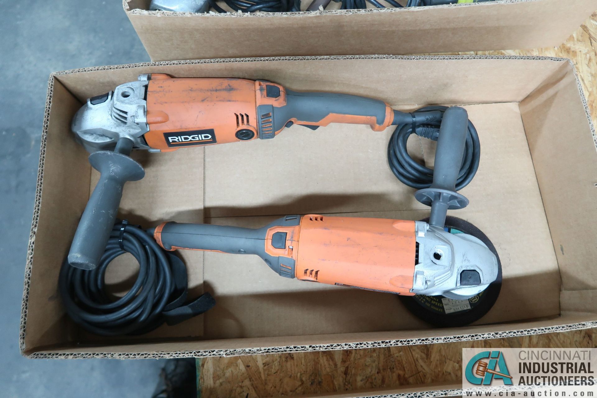 RIDGID ANGLE GRINDERS