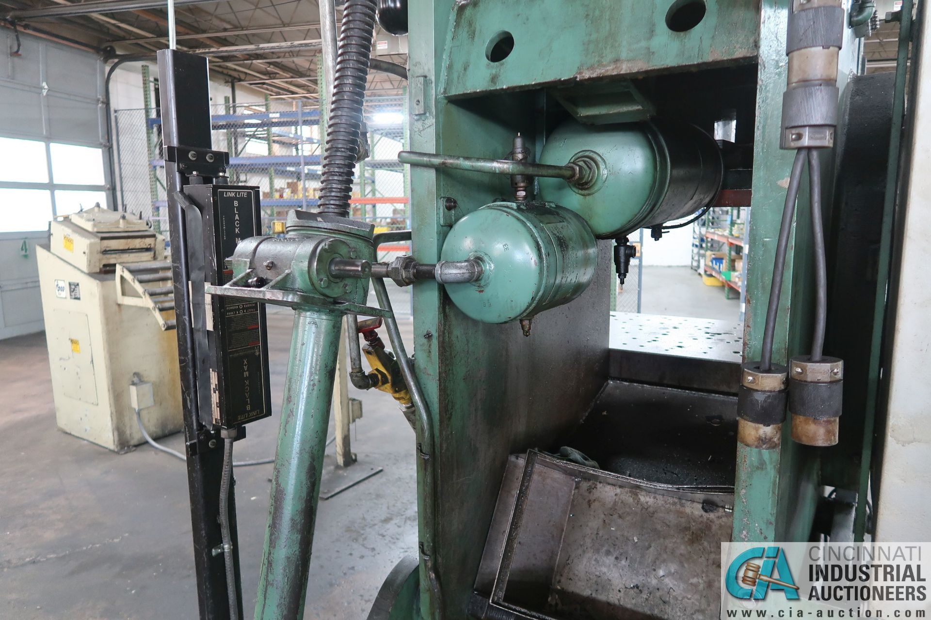 110 TON DANLY OBI PRESS; S/N 110528810165, 6" STROKE, 18-1/2" SHUT HEIGHT, 3-1/2" ADJ., 90 SPM, - Image 12 of 16