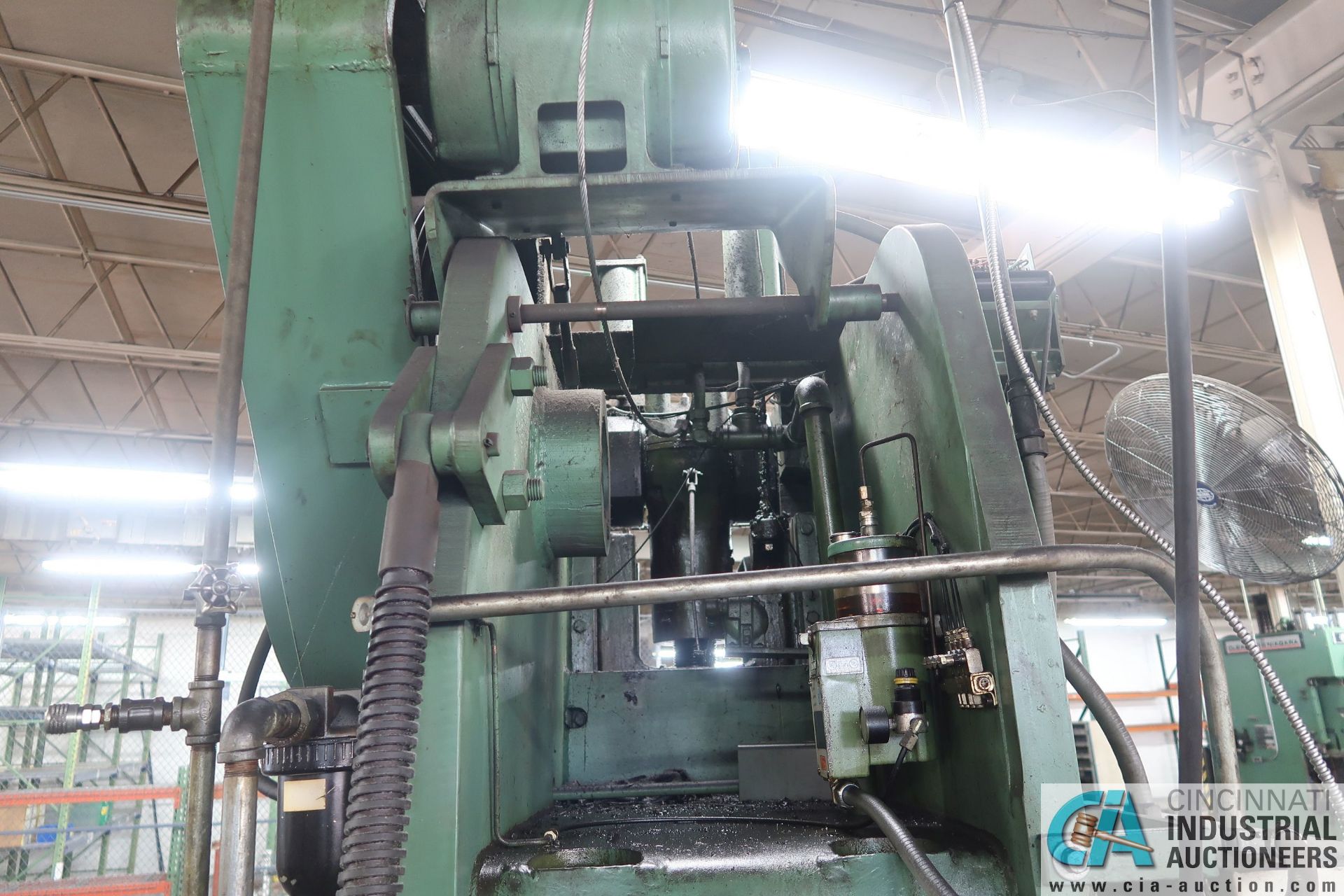 110 TON DANLY OBI PRESS; S/N 110528810165, 6" STROKE, 18-1/2" SHUT HEIGHT, 3-1/2" ADJ., 90 SPM, - Image 11 of 16