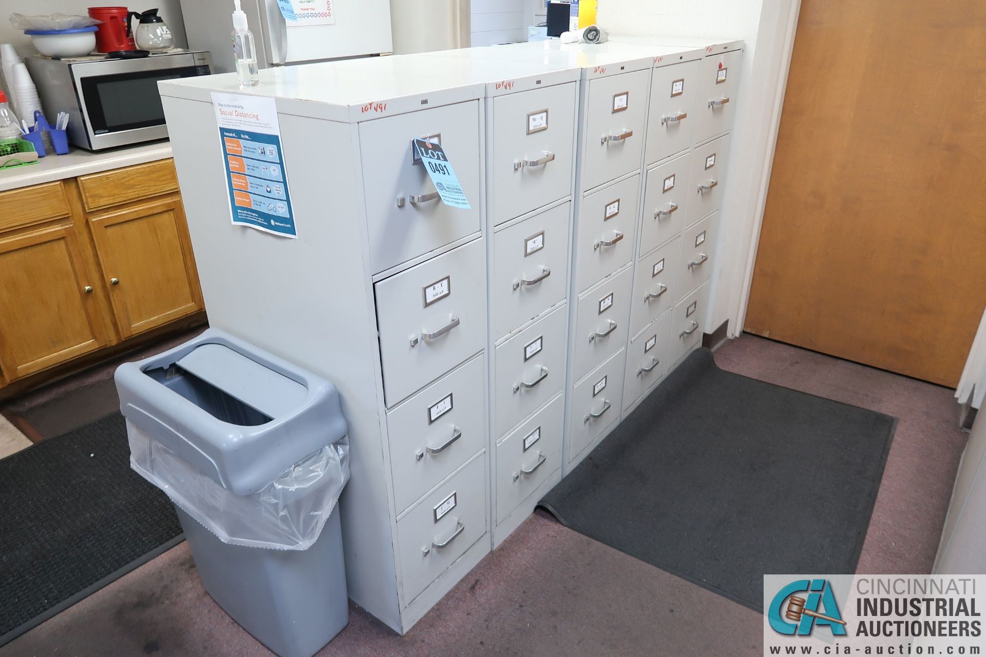 FOUR-DRAWER FILE CABINETS