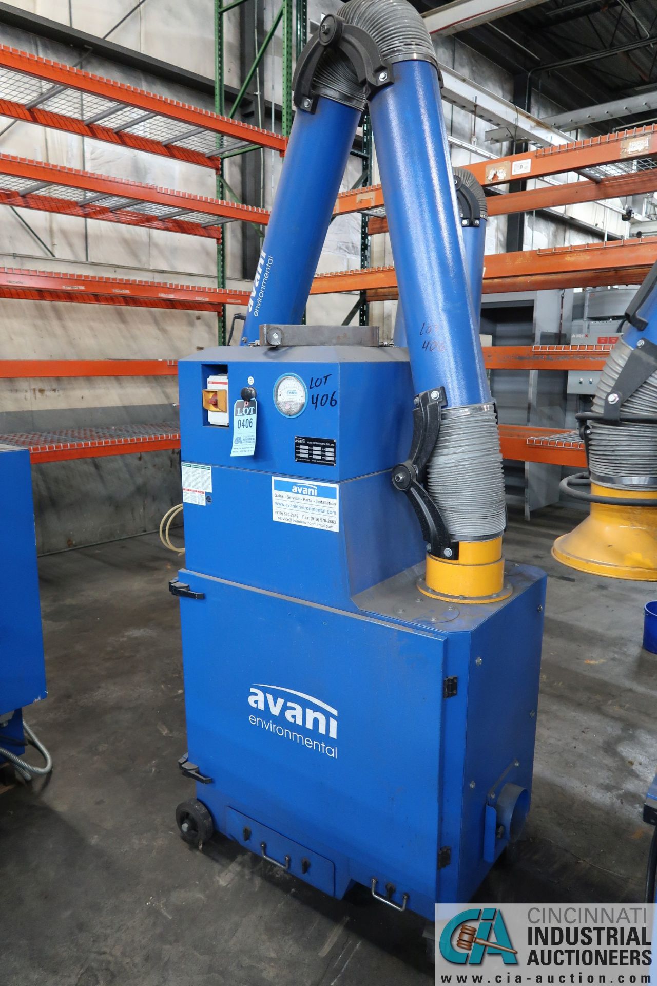 AVANI MODEL SPC-2000 PORTABLE FUME COLLECTOR (2015)