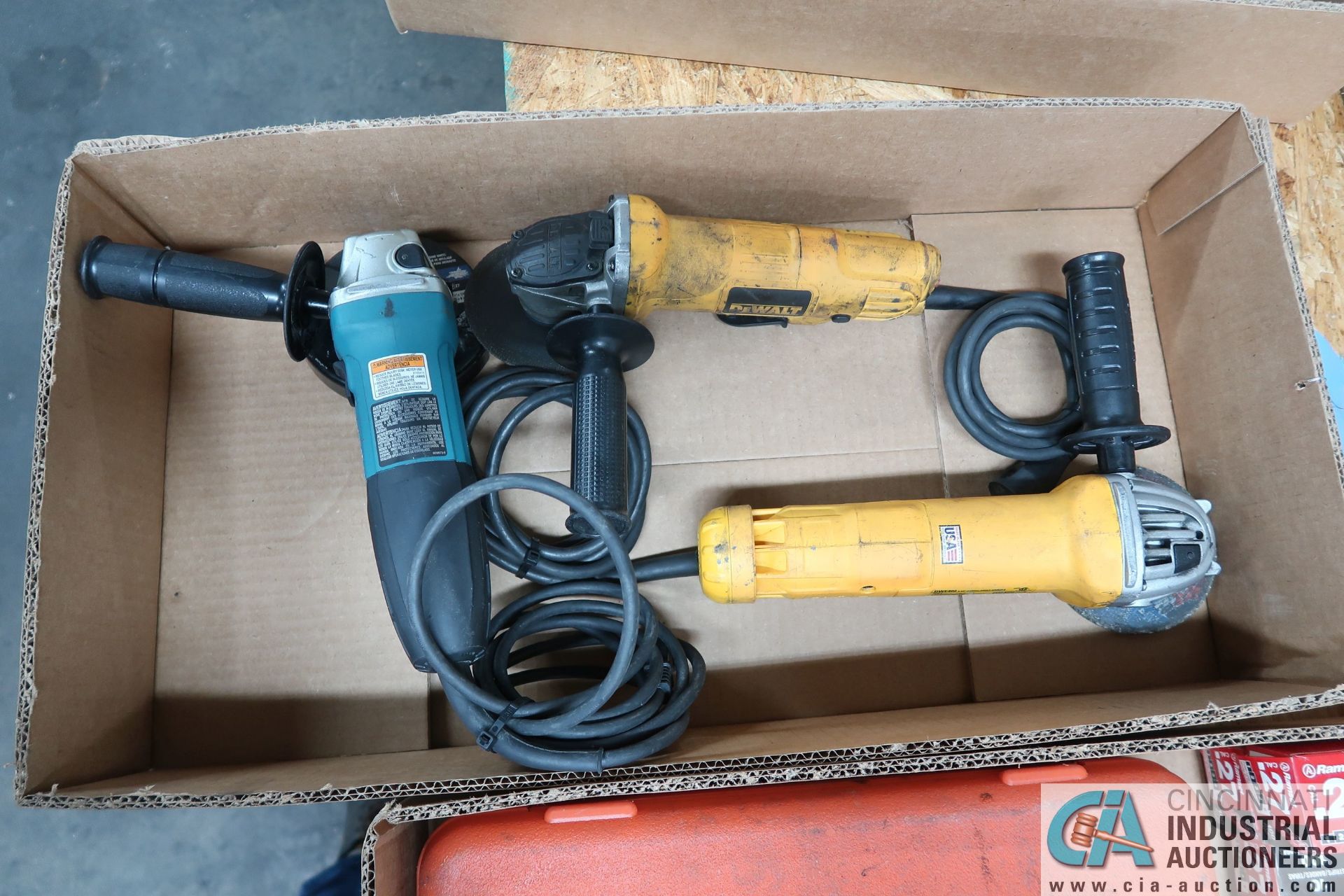 ANGLE GRINDER BY MAKITA & DEWALT