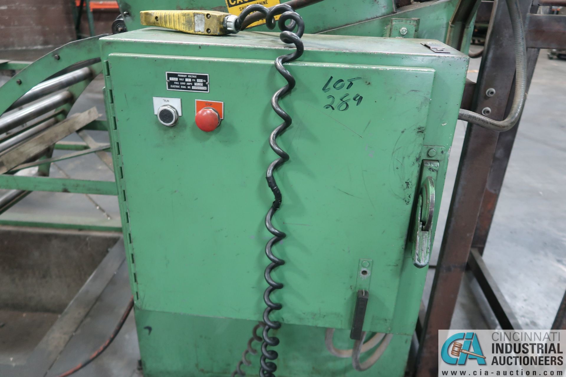 **24" CWP MODEL 24-C STRAIGHTENER; S/N M30052 **SUBJECT TO OVERALL BID AT LOT 292** - Image 8 of 8