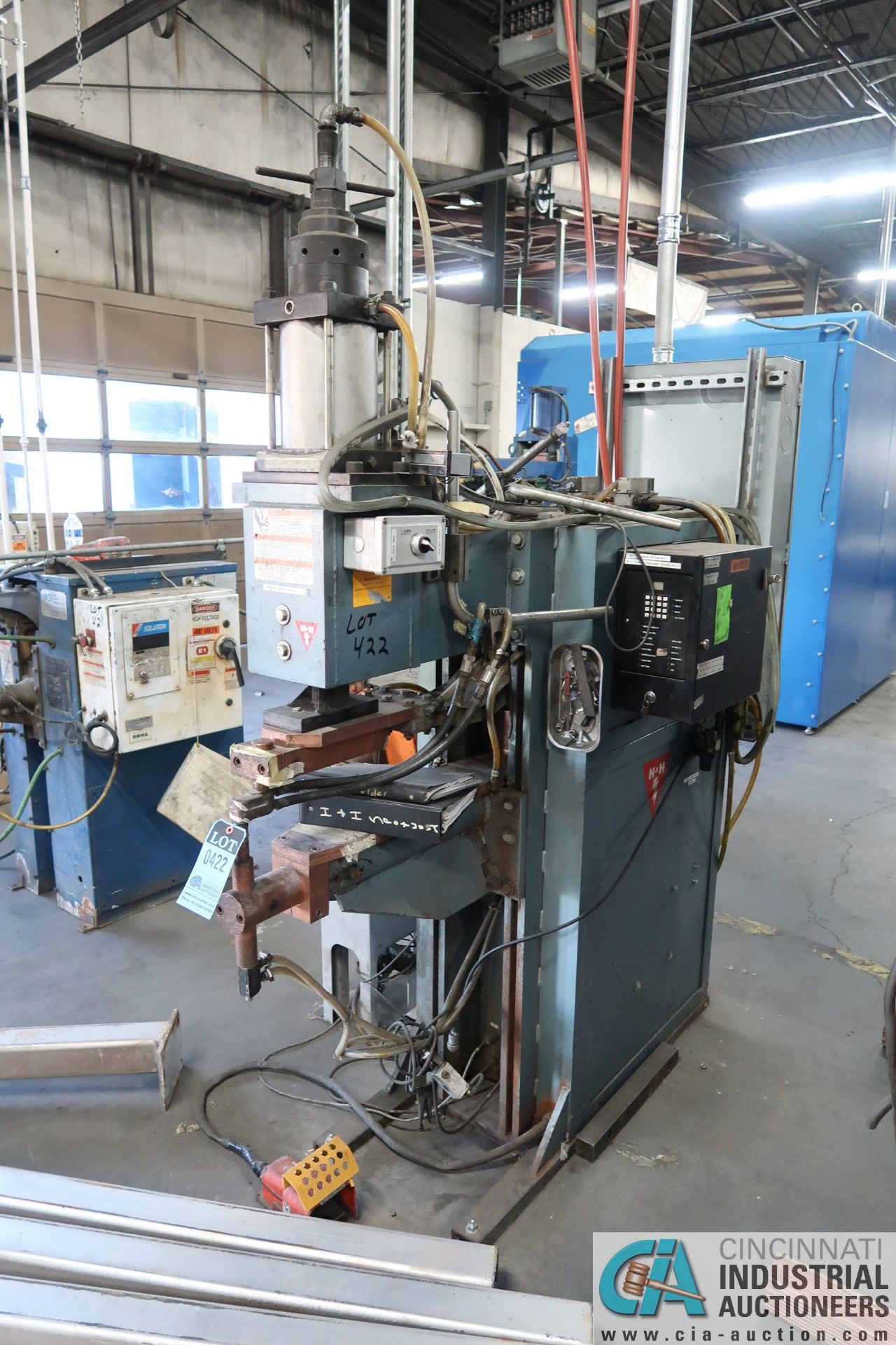 120 KVA H&H PRESS TYPE SPOT WELDER; S/N H6058 - Image 2 of 7