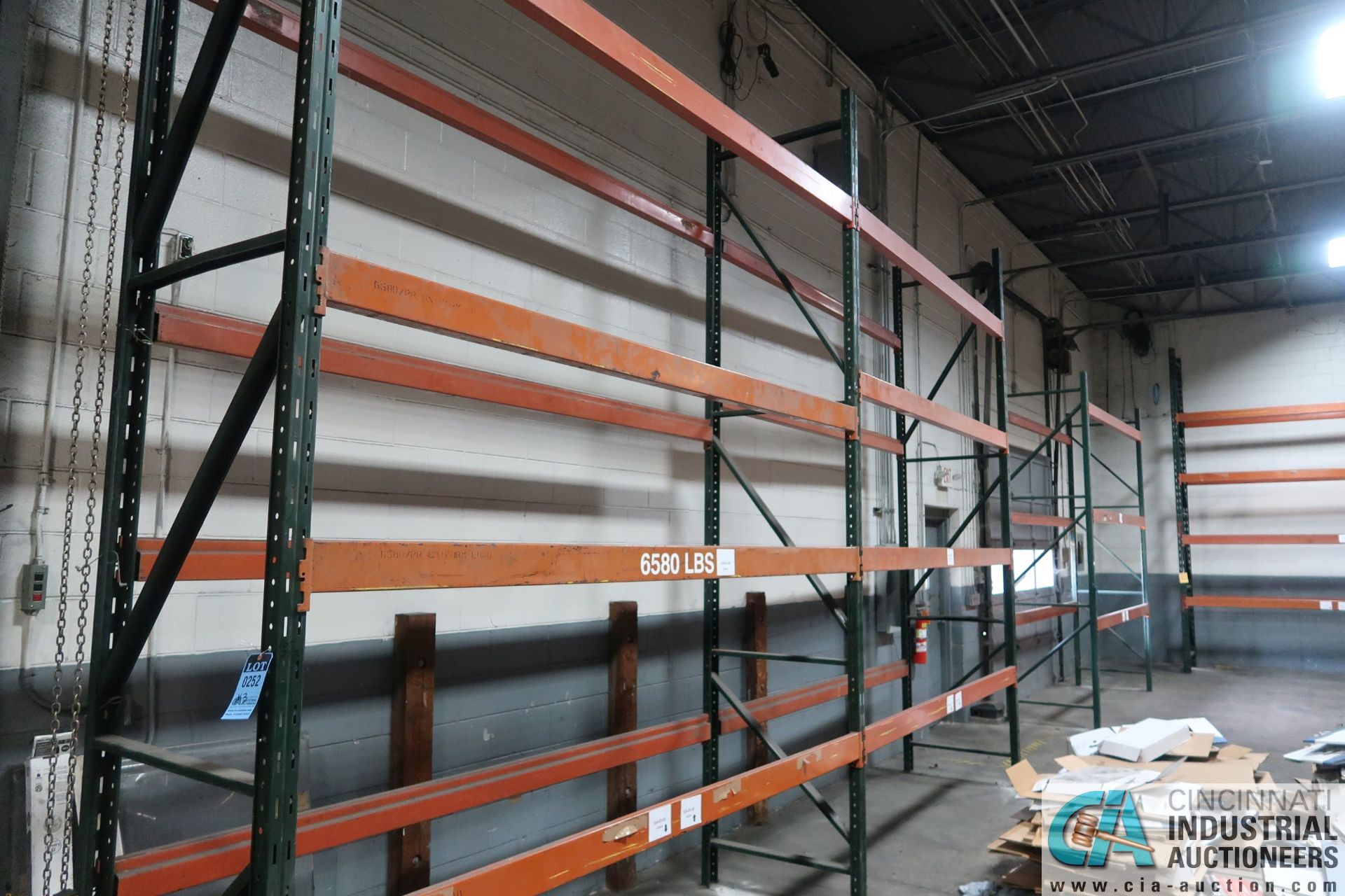 SECTIONS 36" X 120" X 12' PALLET RACK