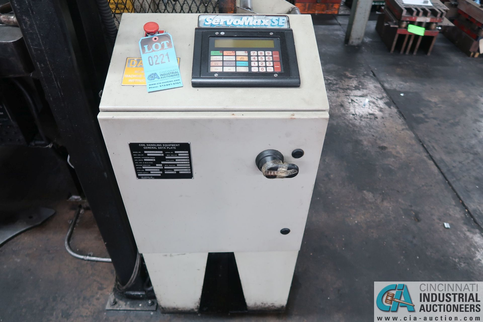 **12" WIDE CWP MODEL XSE-12 SERVO MAX FEEDER; S/N 25663 **SUBJECT TO OVERALL BID AT LOT 223** - Image 3 of 5