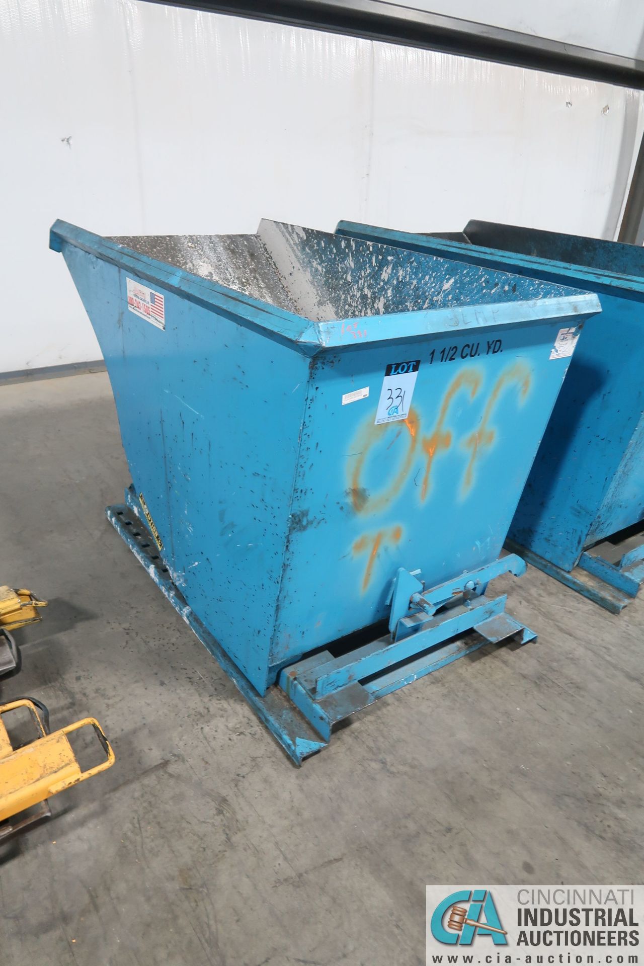 1-1/2 CU. YARD SELF DUMPING HOPPER