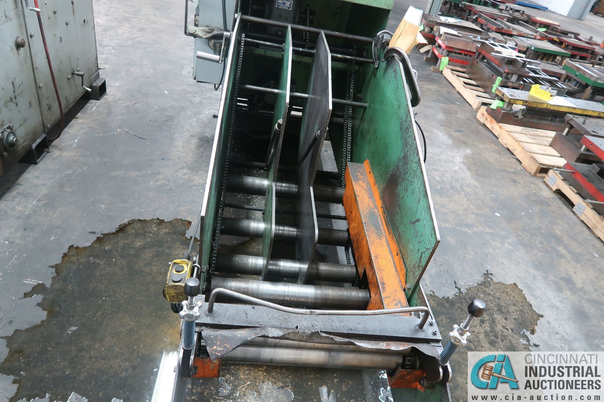 **16" X 4,000 LB. JACO COIL CRADLE STRAIGHTENER **SUBJECT TO OVERALL BID AT LOT 223** - Image 5 of 7