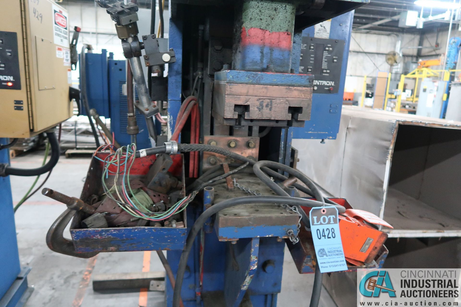 150 KVA BANNER PRESS TYPE SPOT WELDER; S/N 487-3 - Image 3 of 7