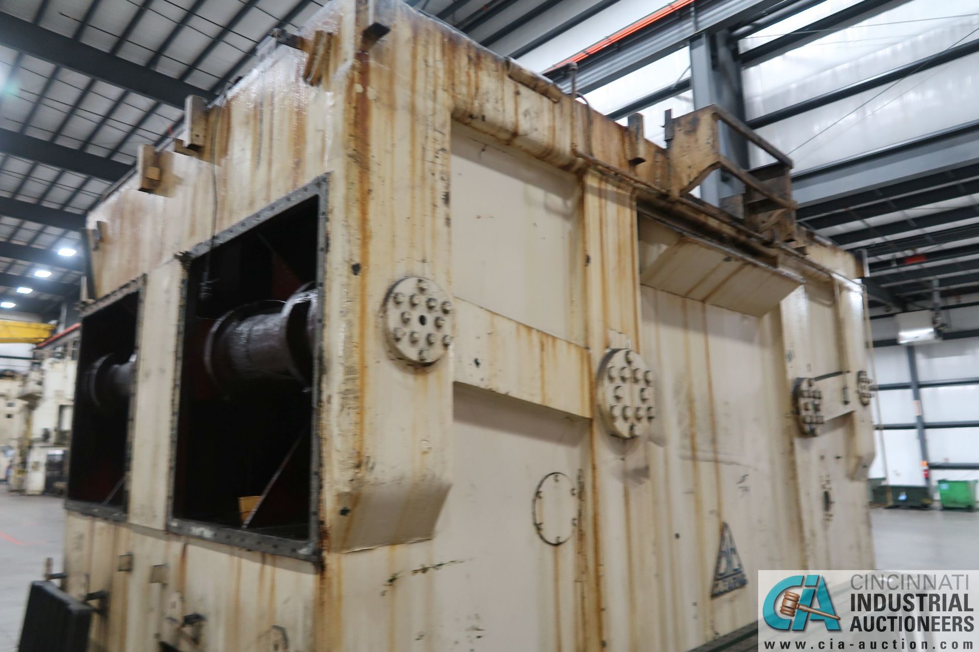 1,500 TON CLEARING SSDC PRESS (DISASSEMBLED) *NOTE: CROWN ASSEMBLY INSIDE & SEE PHOTOS OF BALANCE OF - Image 3 of 12