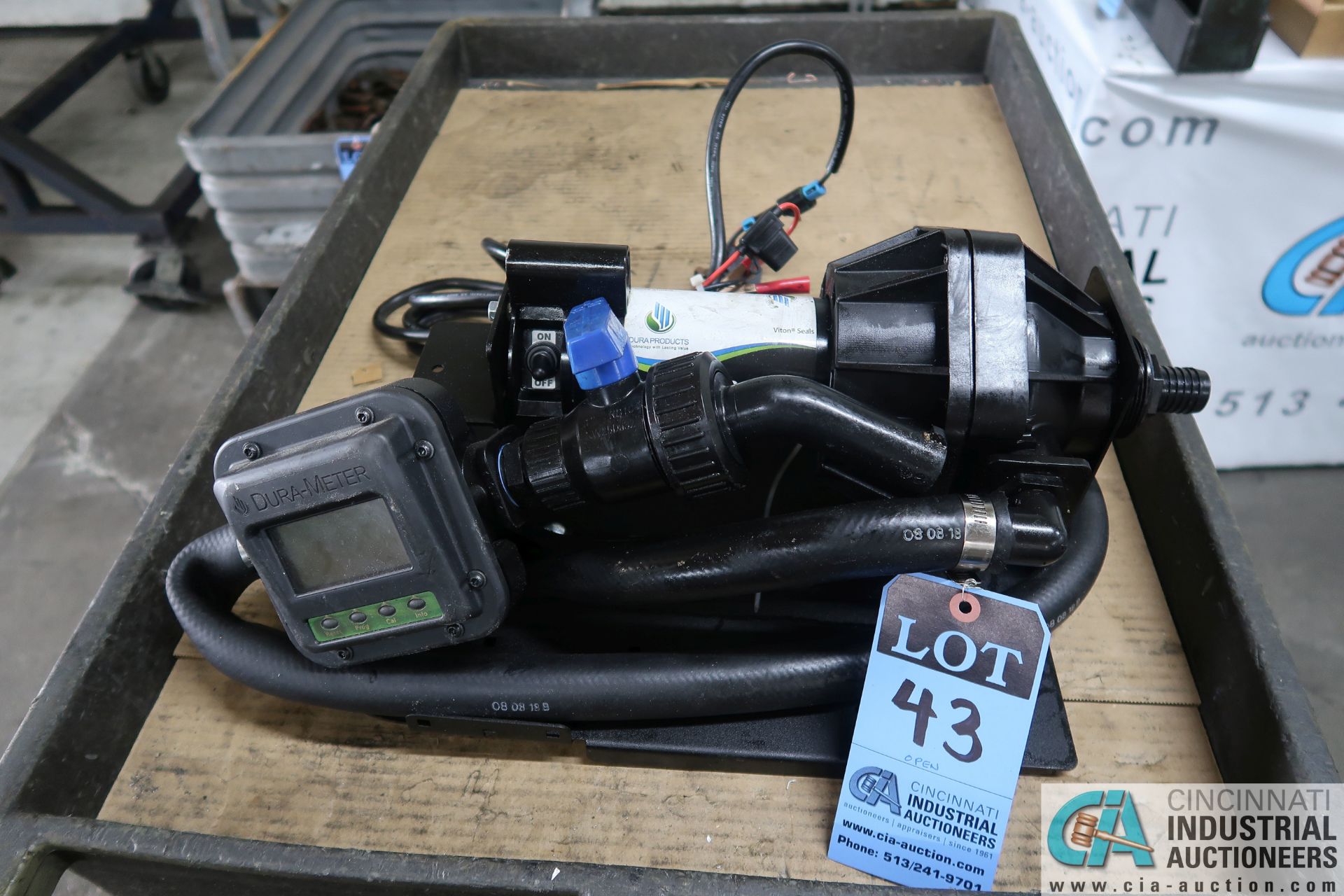 DURA PRODUCTS 4000 SERIES ELECTRIC PUMP WITH DRO METER **NO CART**