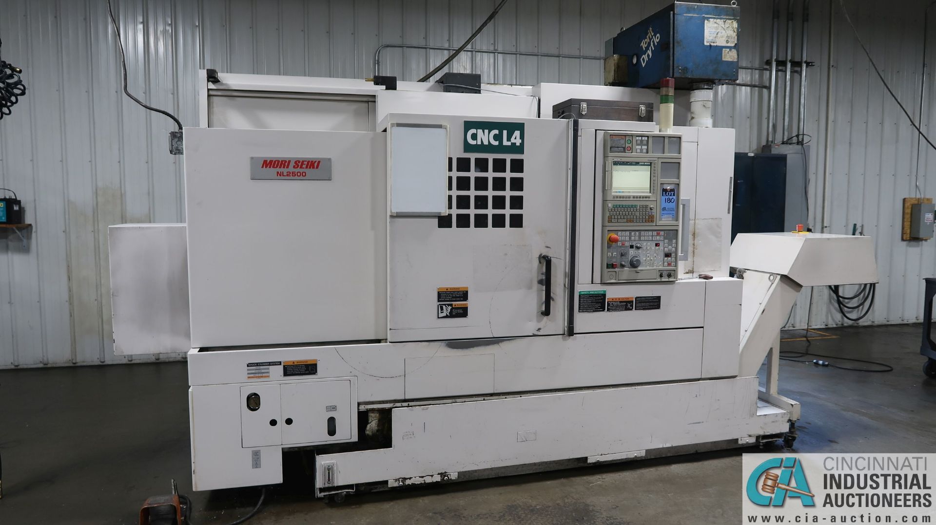 MORI SEIKI MODEL NL2500Y/700 CNC TURNING CENTER; S/N NL251KE5881 (NEW 5-2011), MSX-850 CONTROL, Y-