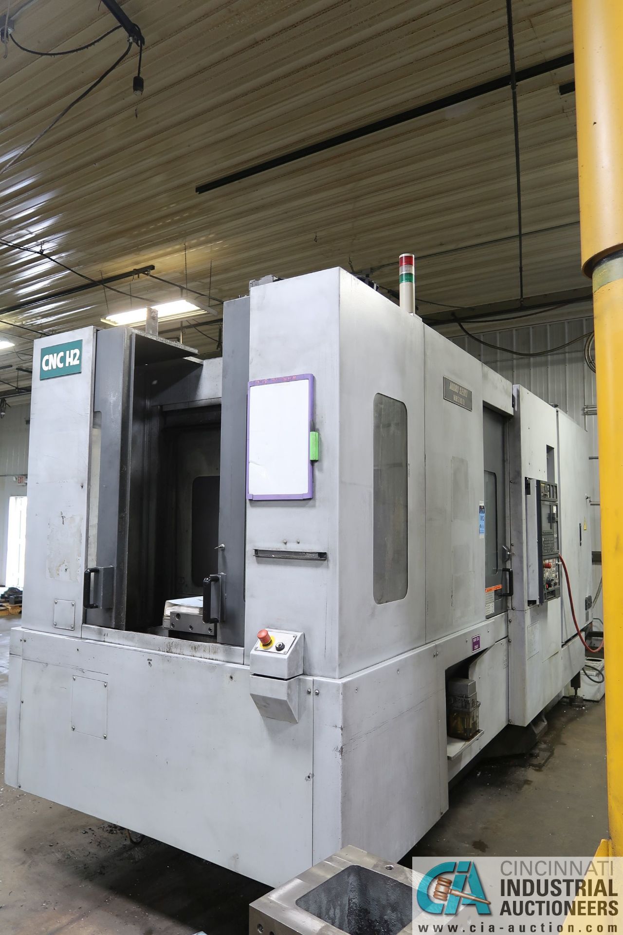 MORI SEIKi MODEL NH-5000/40 CNC HORIZONTAL MACHINING CENTER; S/N NH501CC0297, MSG-501 CONTROL, 20" X - Image 2 of 24