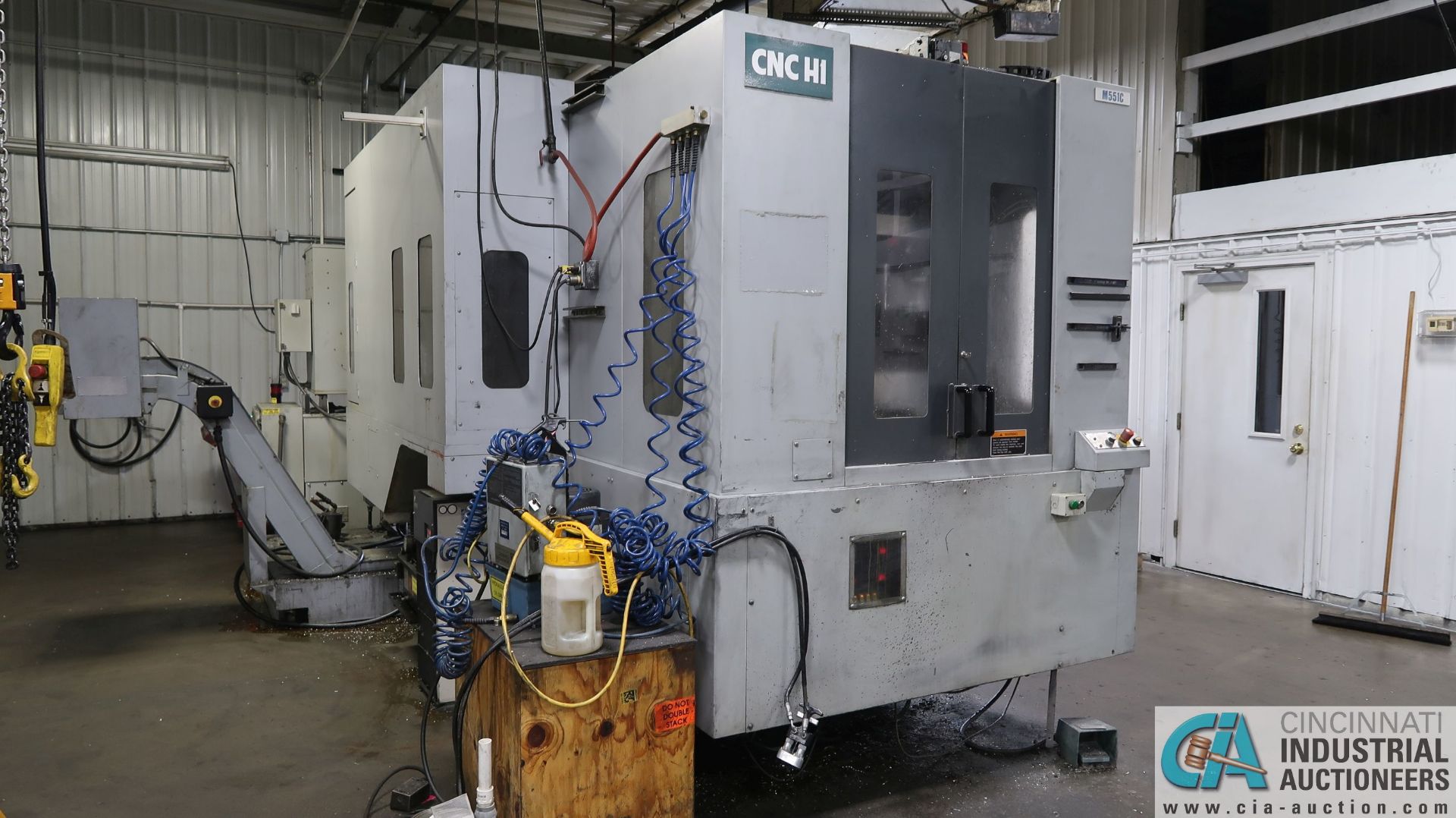 MORI SEIKI MODEL NH-5000/40 CNC HORIZONTAL MACHINING CENTER; S/N NH501EC0815 (NEW 3-2005), MSG-801 - Image 3 of 29