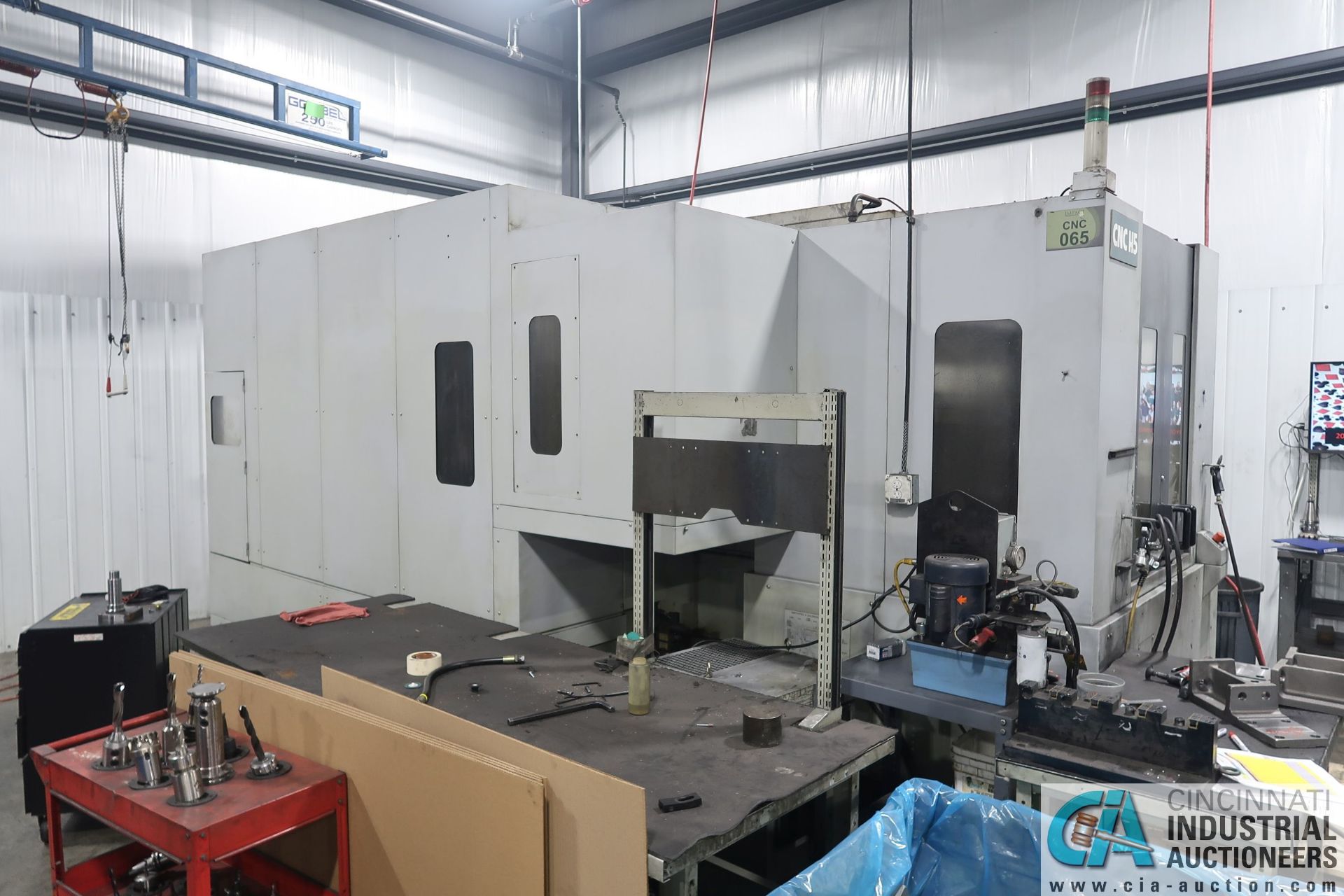 **MORI SEIKI MODEL NH5000/50 CNC HORIZONTAL MACHINING CENTER; S/N NH501EC0806 (3/2005), MORI SEIKI - Image 2 of 15