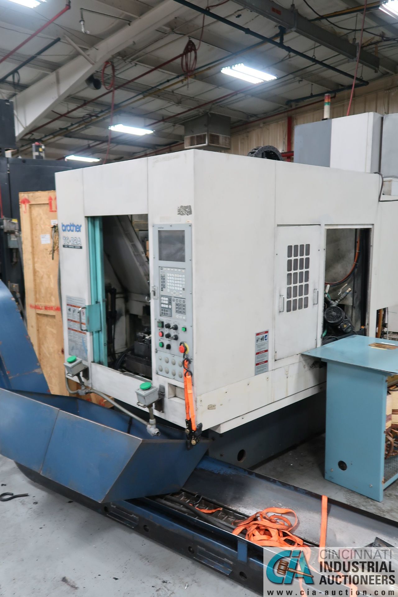 **BROTHER MODEL TC-R2A DUAL PALLET CNC DRILLING AND TAPPING CENTER; S/N 112113 (9/2007), 14-POS. - Image 2 of 11