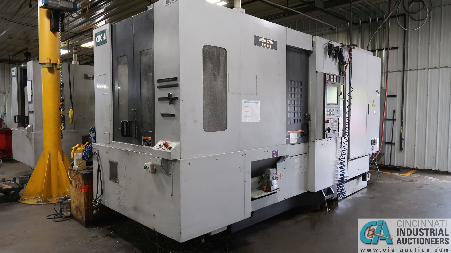 MORI SEIKI MODEL NH-5000/40 CNC HORIZONTAL MACHINING CENTER; S/N NH501EC0815 (NEW 3-2005), MSG-801 - Image 2 of 29