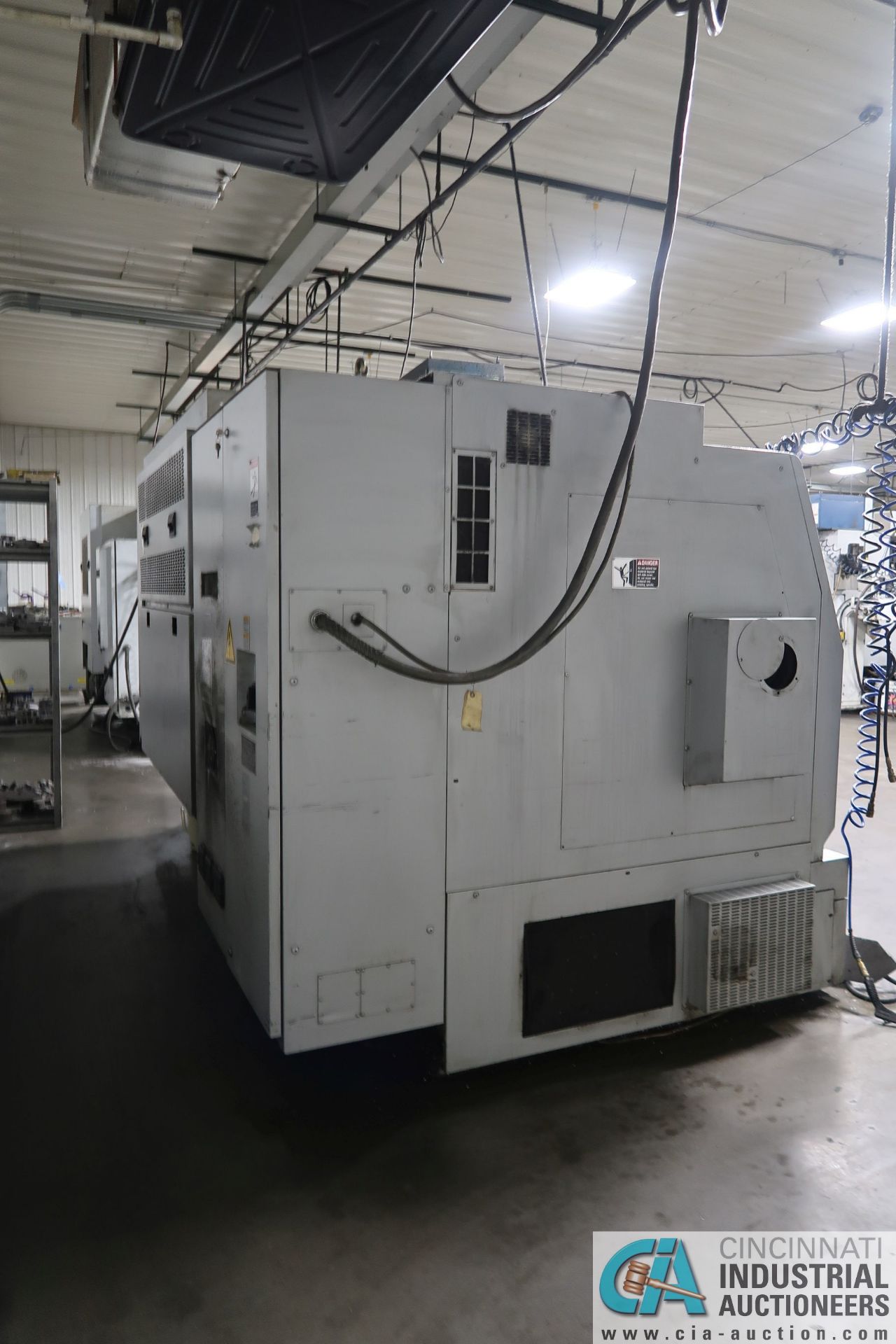 MORI SEIKI MODEL ZL-253 CNC TURNING CENTER; S/N ZL250BL0313, MSG-501 CONTROL, 10" CHUCK, DUAL TURRET - Image 3 of 21