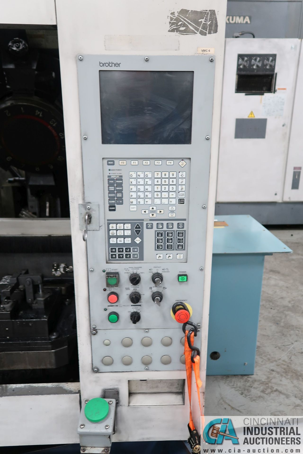 **BROTHER MODEL TC-R2A DUAL PALLET CNC DRILLING AND TAPPING CENTER; S/N 112113 (9/2007), 14-POS. - Image 6 of 11