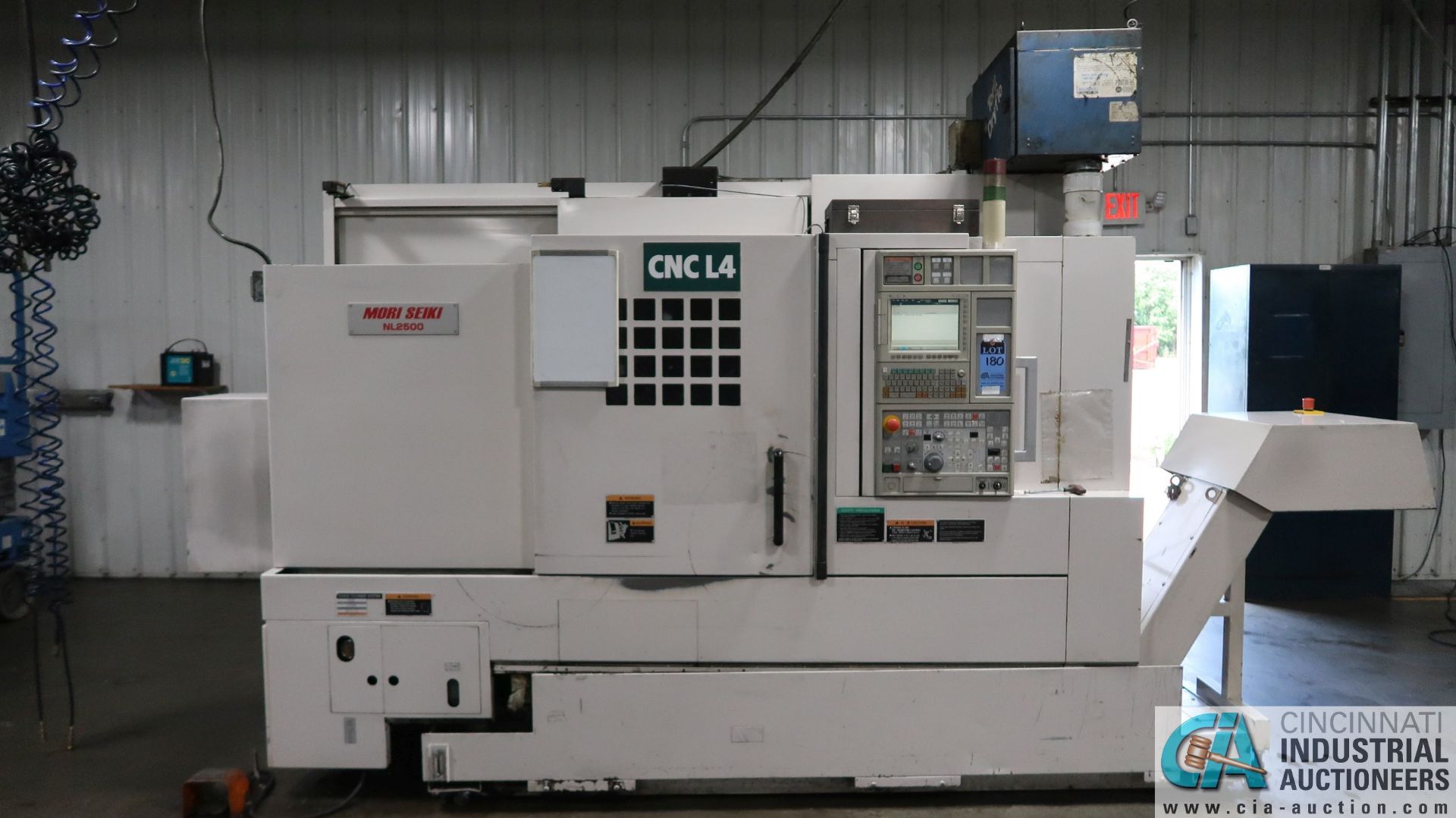 MORI SEIKI MODEL NL2500Y/700 CNC TURNING CENTER; S/N NL251KE5881 (NEW 5-2011), MSX-850 CONTROL, Y- - Image 5 of 21