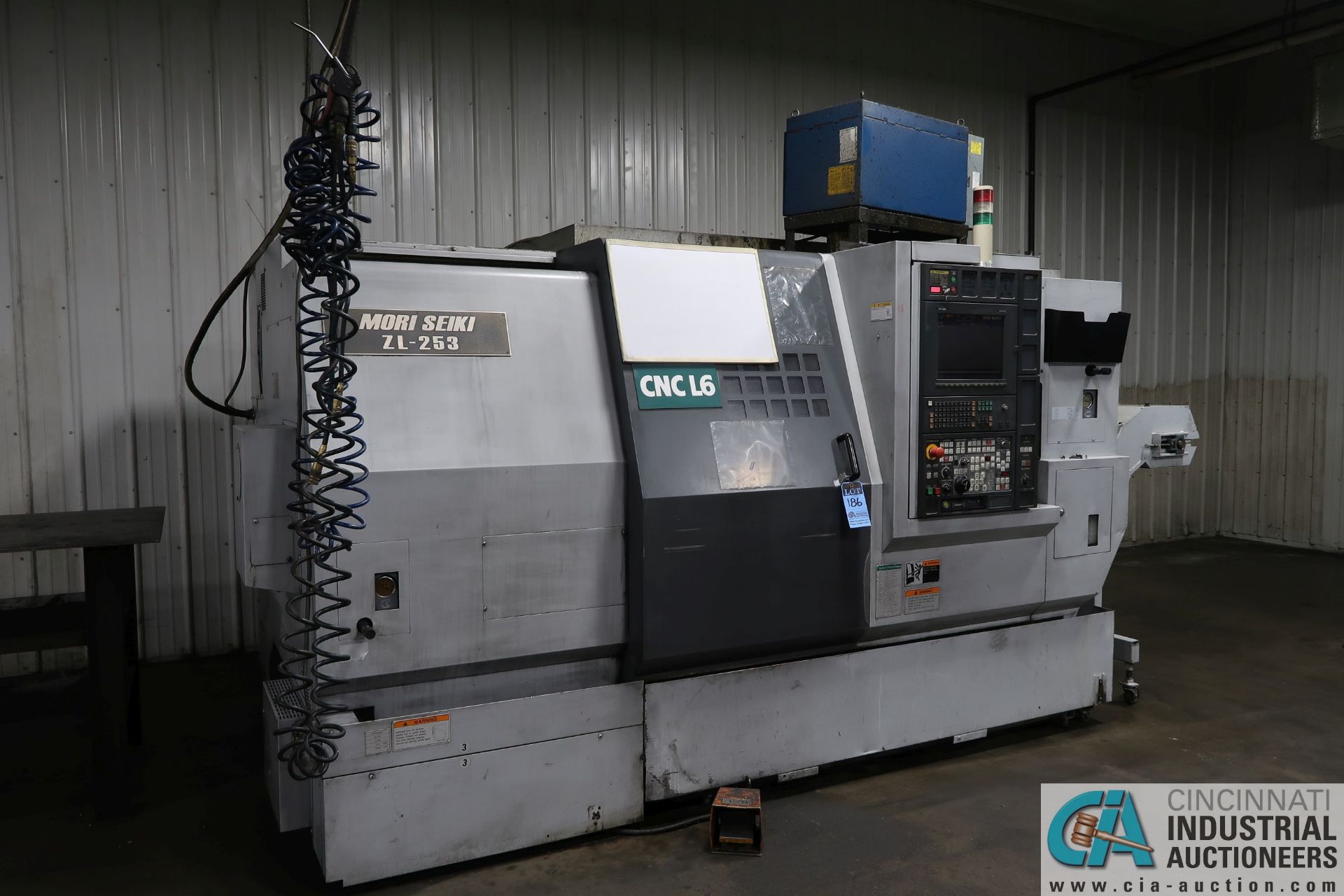 MORI-SEIKI MODEL ZL-253MC/600 CNC TURNING CENTER; S/N ZL250FF0421 (NEW 6-2006), MSX-501-III CONTROL, - Image 2 of 20