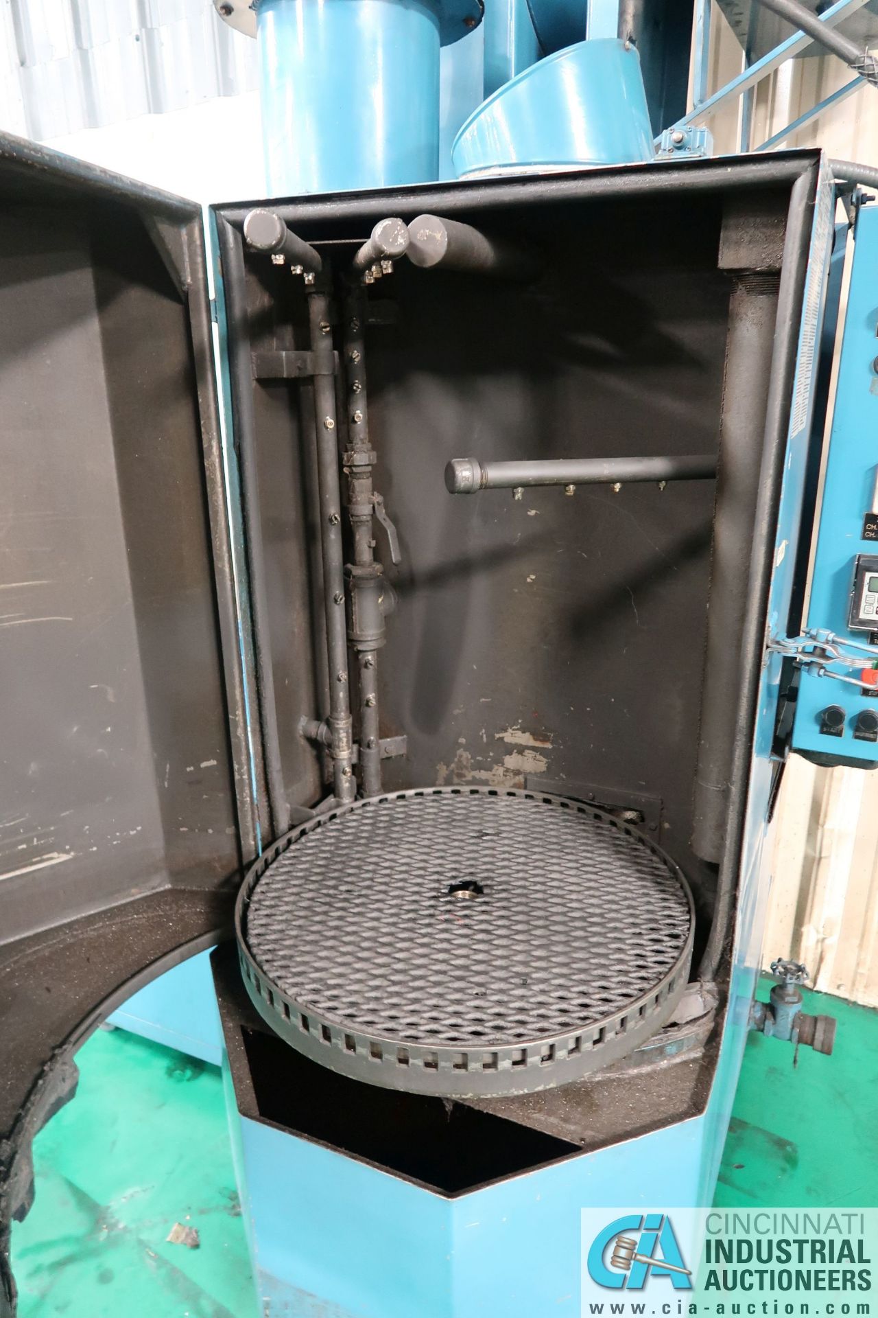 **26" KEMAC ROTARY PARTS WASHER **LOCATED IN COLUMBIA CITY, INDIANA** - Image 4 of 5