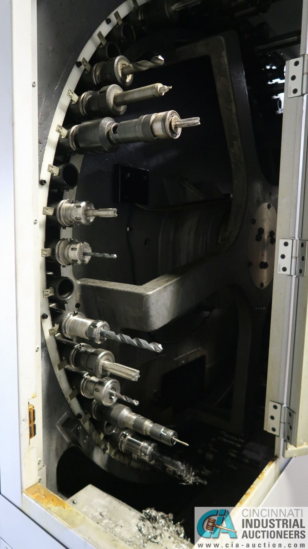 MORI SEIKI MODEL NH-5000/40 CNC HORIZONTAL MACHINING CENTER; S/N NH501EC0815 (NEW 3-2005), MSG-801 - Image 23 of 29