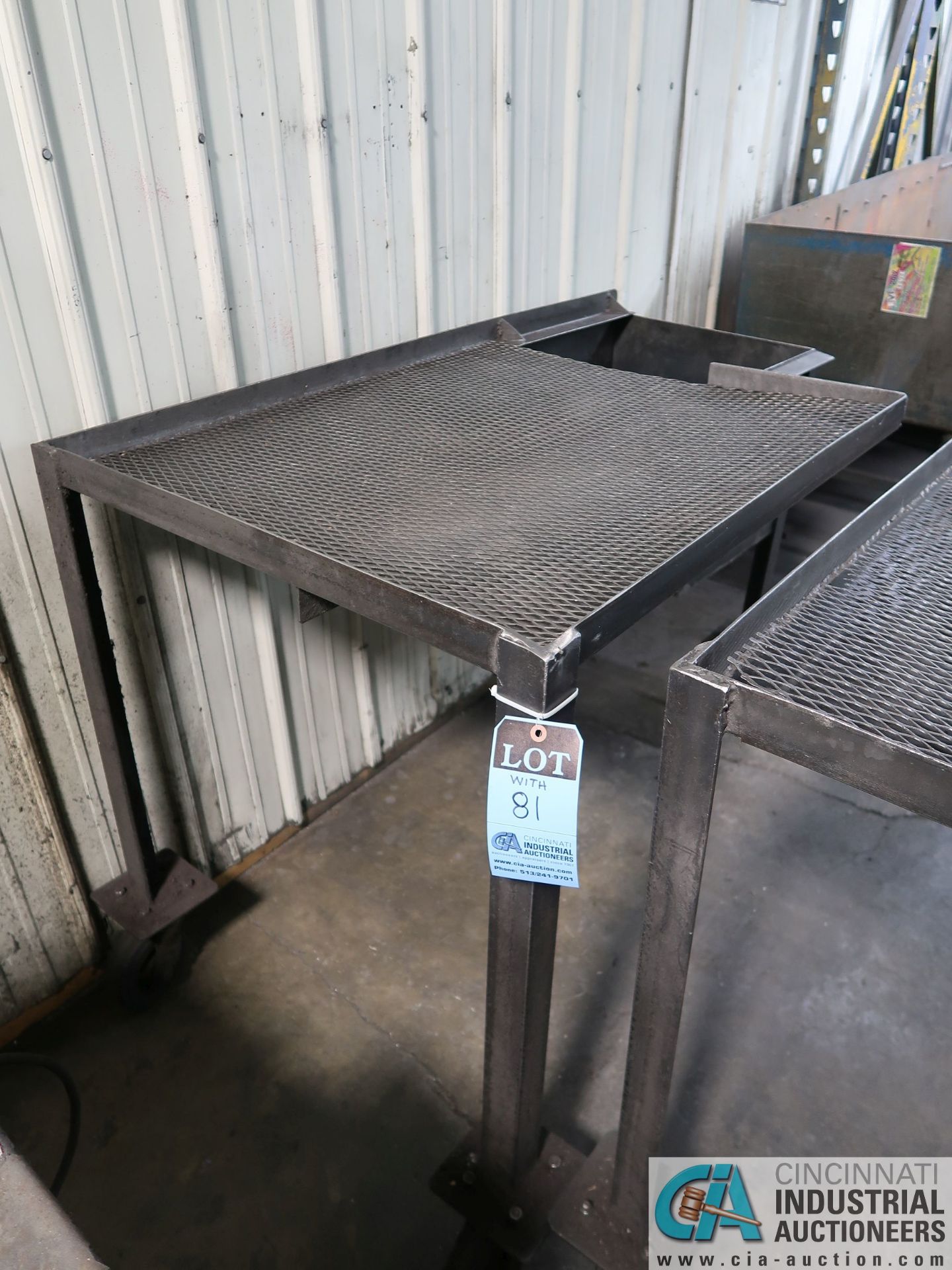 PORTABLE STEEL FRAMED PARTS DRYING CARTS - Image 4 of 6