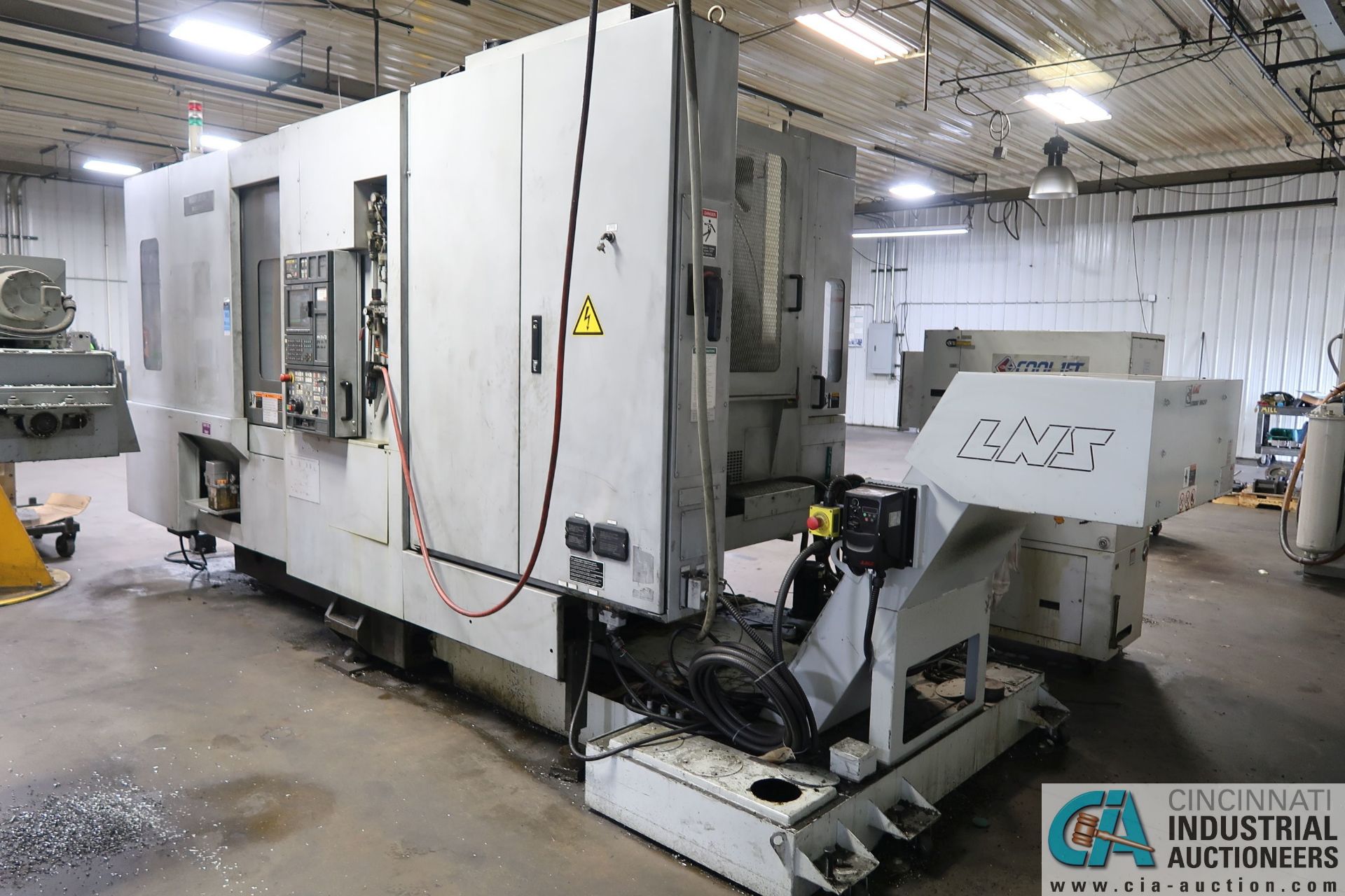 MORI SEIKi MODEL NH-5000/40 CNC HORIZONTAL MACHINING CENTER; S/N NH501CC0297, MSG-501 CONTROL, 20" X