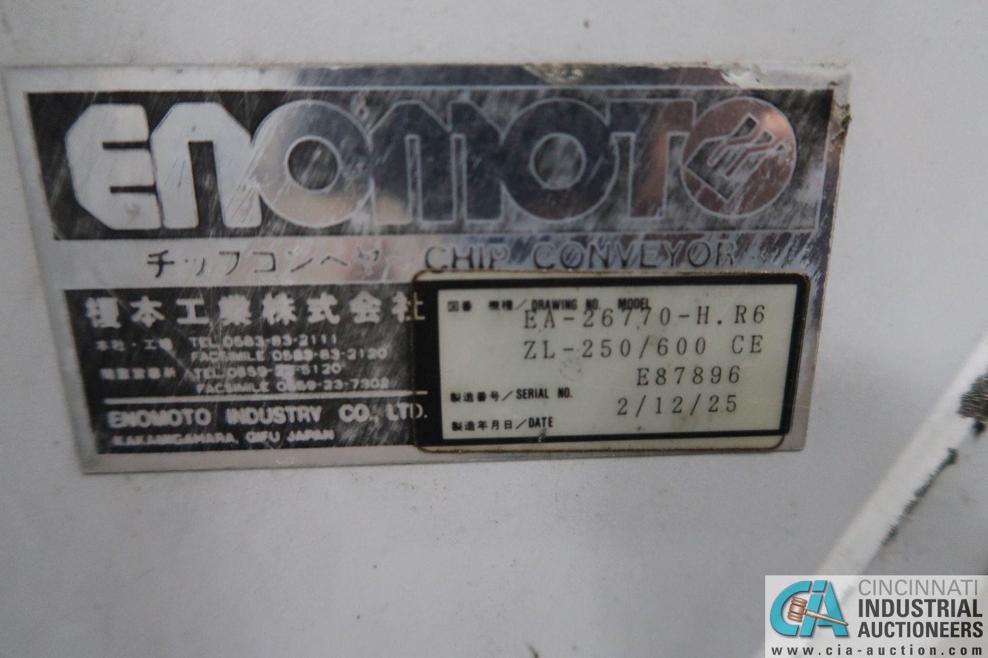 MORI-SEIKI MODEL ZL-253MC/600 CNC TURNING CENTER; S/N ZL250FF0421 (NEW 6-2006), MSX-501-III CONTROL, - Image 20 of 20