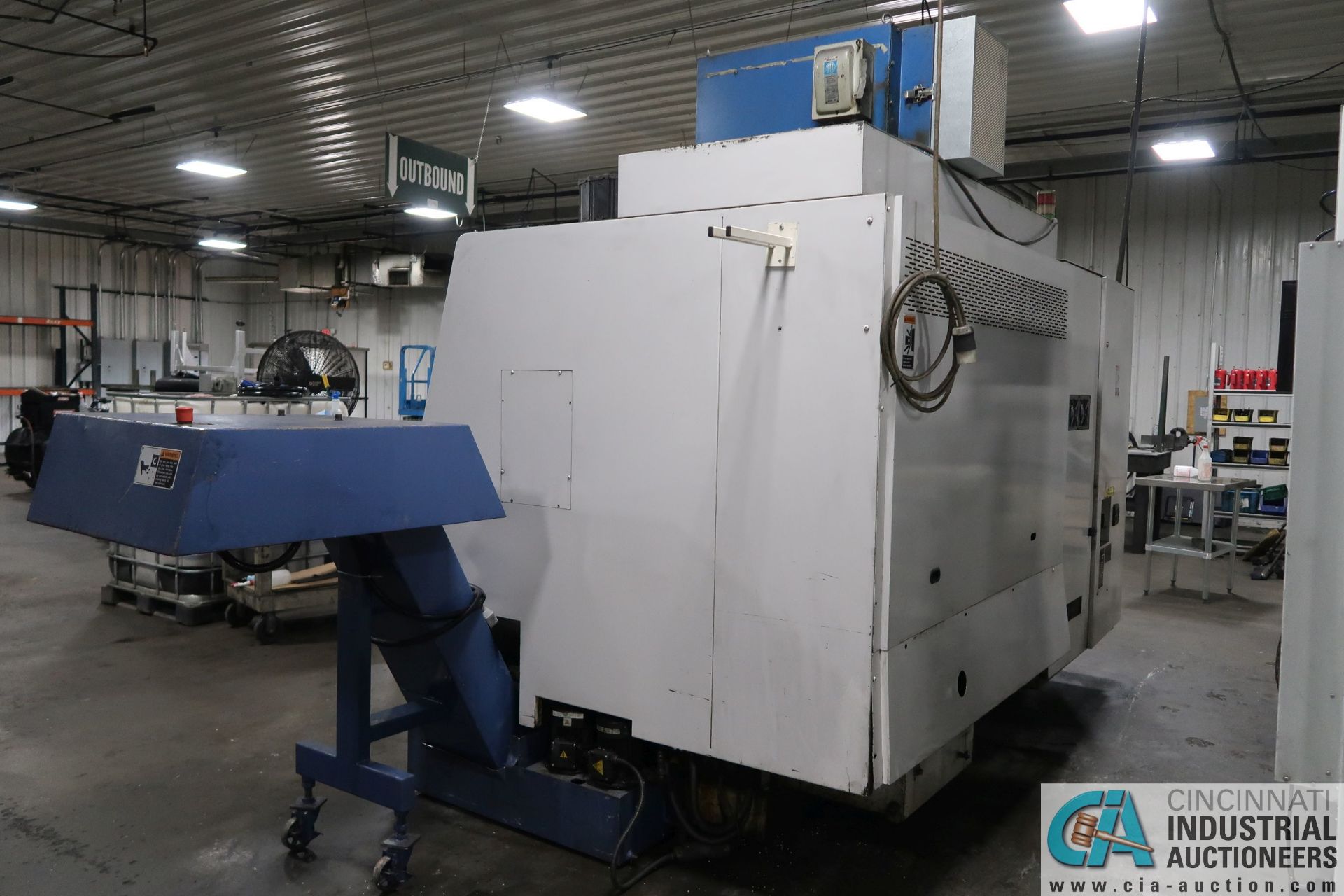 MORI SEIKI MODEL ZL-25MC CNC TURNING CENTER; S/N 175 (NEW 4-1997), MSC-516 CONTROL, 10" CHUCK, - Image 3 of 18